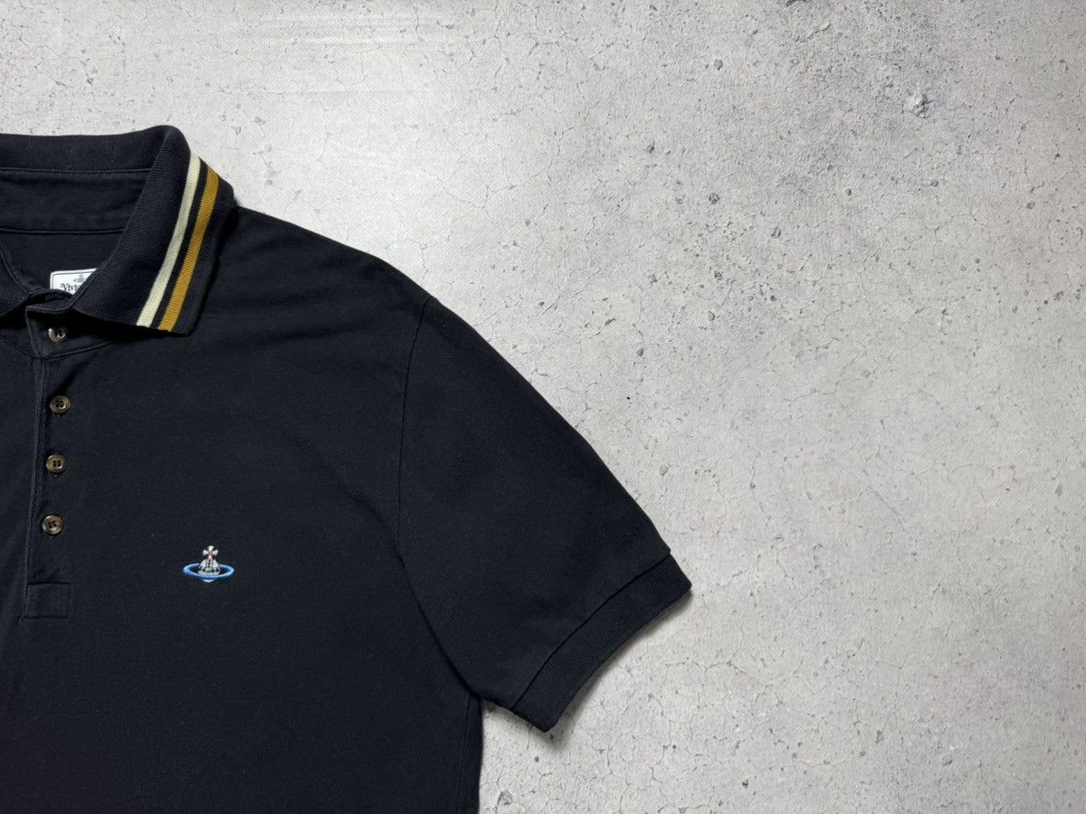 Vivienne Westwood Vivienne Westwood Luxury Polo Shirt Black Size XL Size US XL / EU 56 / 4 - 2 Thumbnail