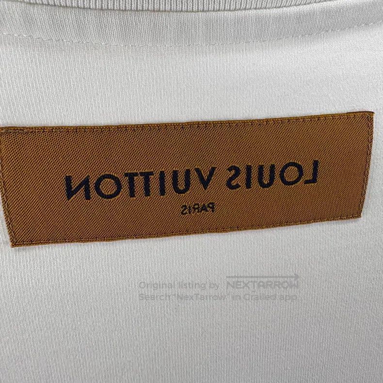 Louis Vuitton Louis Vuitton Burst Letter Print Short Sleeve Size US XXL / EU 58 / 5 - 5 Thumbnail