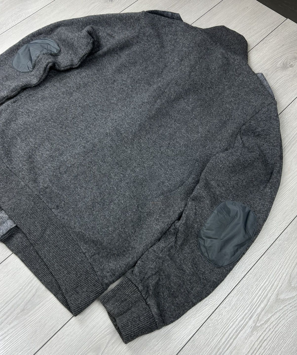 Woolrich Woolen Mills Woolrich Sweater Jacket Grey Size XL Size US XL / EU 56 / 4 - 9 Thumbnail