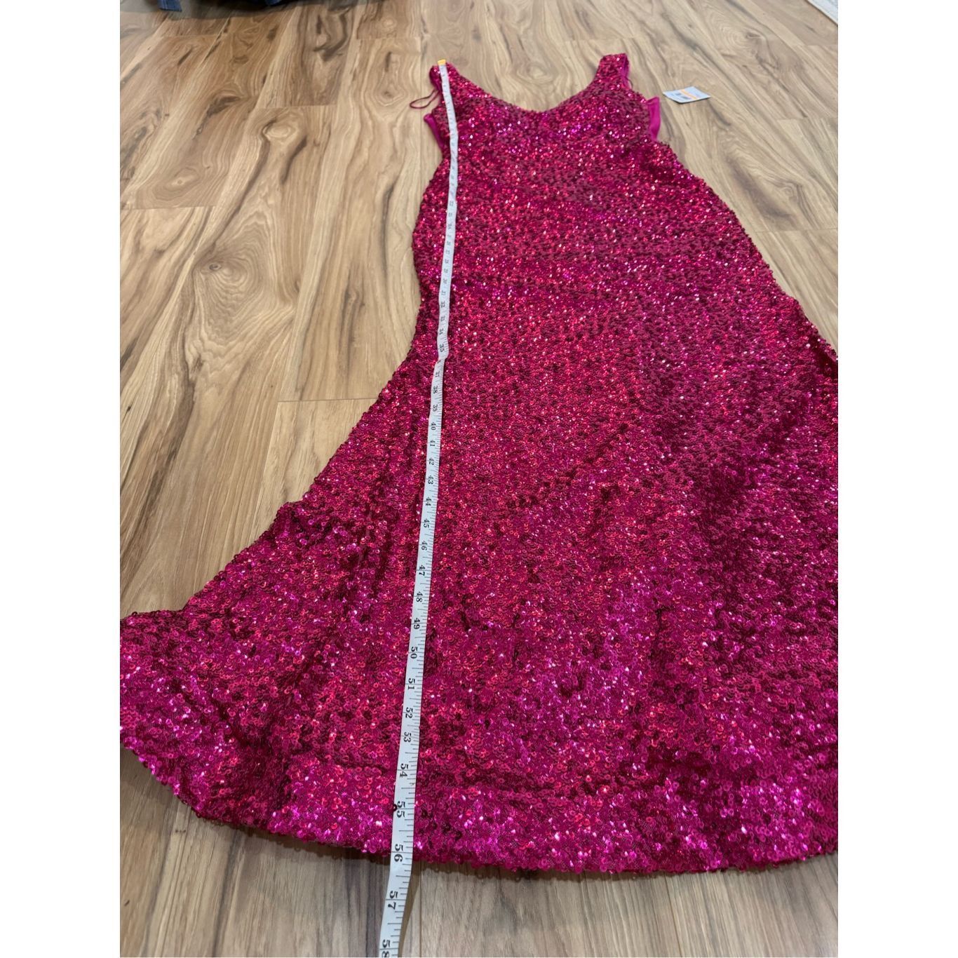 Other Morgan & Co New Chloé Sequined Gown Dress stretch Sz 7 fit s Size M / US 6-8 / IT 42-44 - 9 Thumbnail
