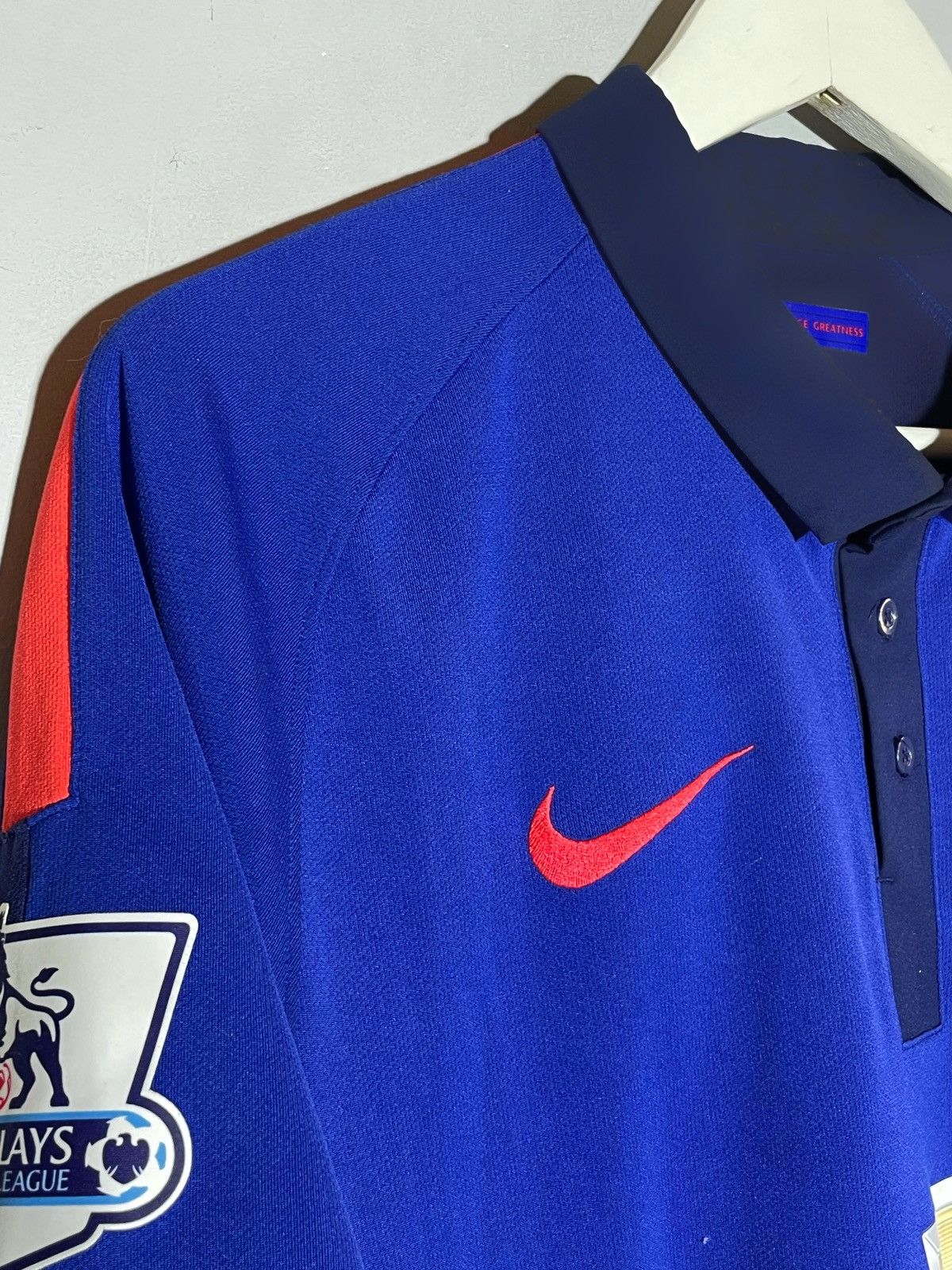 Nike #7 Di Maria Manchester United 2014/15 Third Football Shirt Size US L / EU 52-54 / 3 - 4 Thumbnail