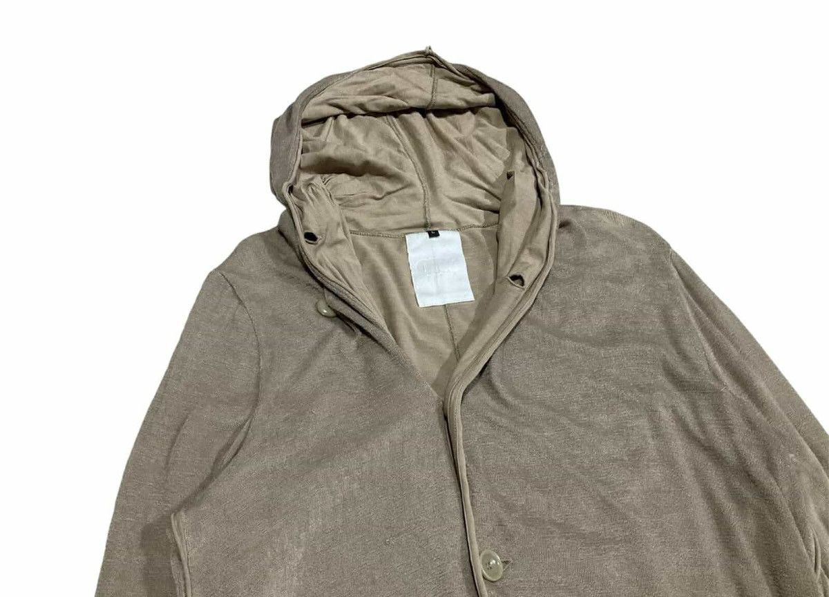 Issey Miyake × Japanese Brand 🔥Sick Y2K One Gravity Diagonal Button Double Layer Cardigan Size US L / EU 52-54 / 3 - 6 Thumbnail