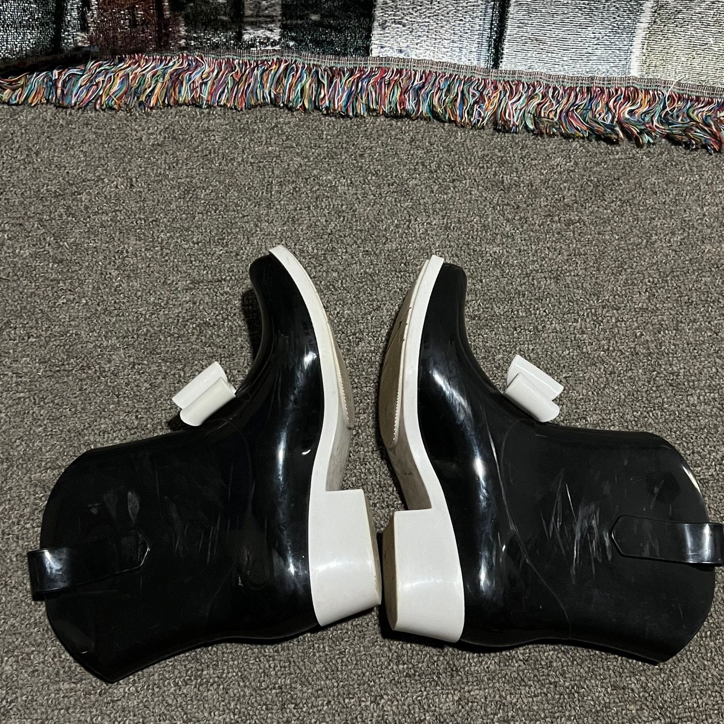 Melissa × Vivienne Westwood (SOLD OUT)VIVIENNE WESTWOOD X MELISSA Ribbon Rain Boots 39 Size US 9 / IT 39 - 4 Thumbnail