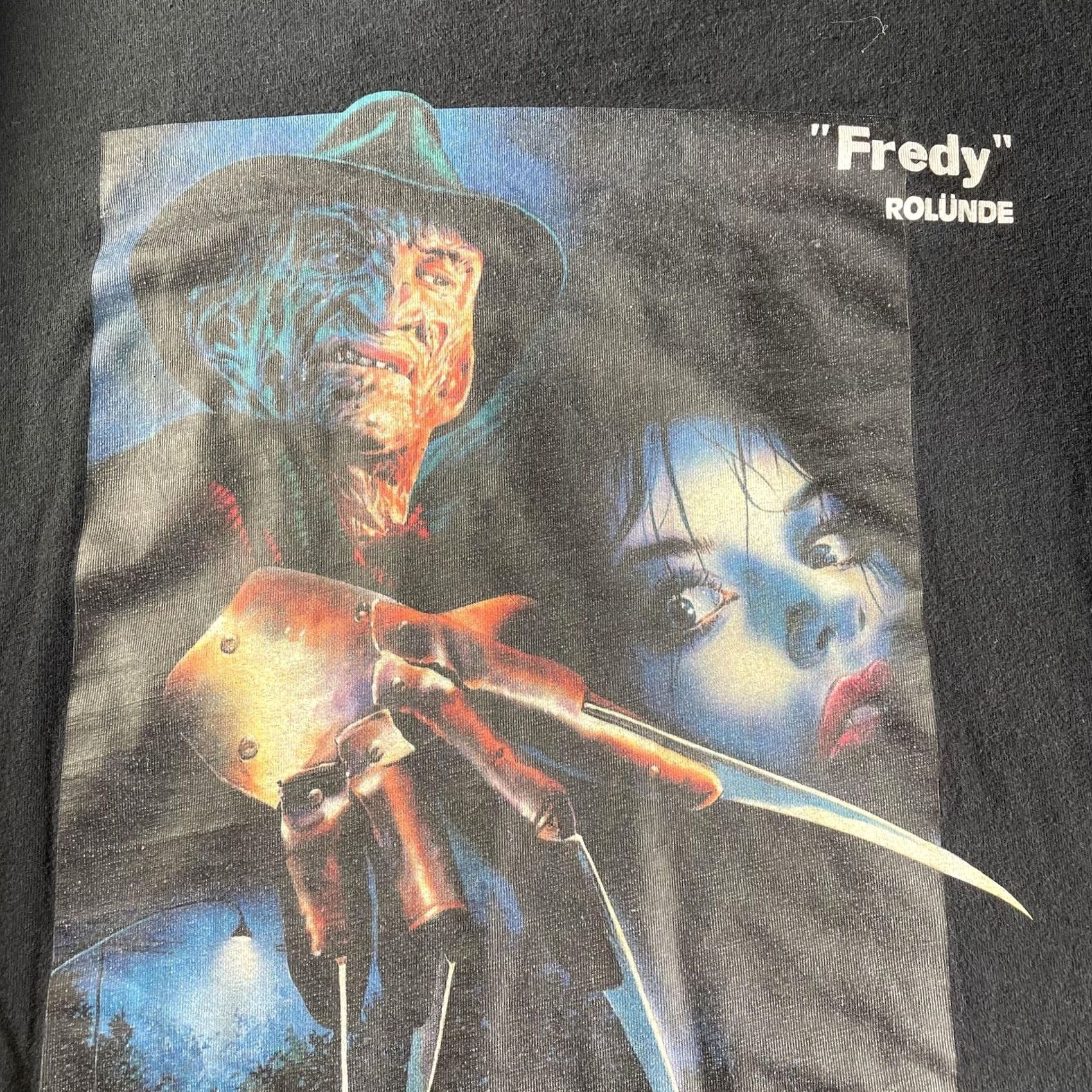 Palace VINTAGE Nightmare On Elm Street Freddy Shirt Mens Large Black Long Sleeve Shoe Palace Size US L / EU 52-54 / 3 - 3 Thumbnail