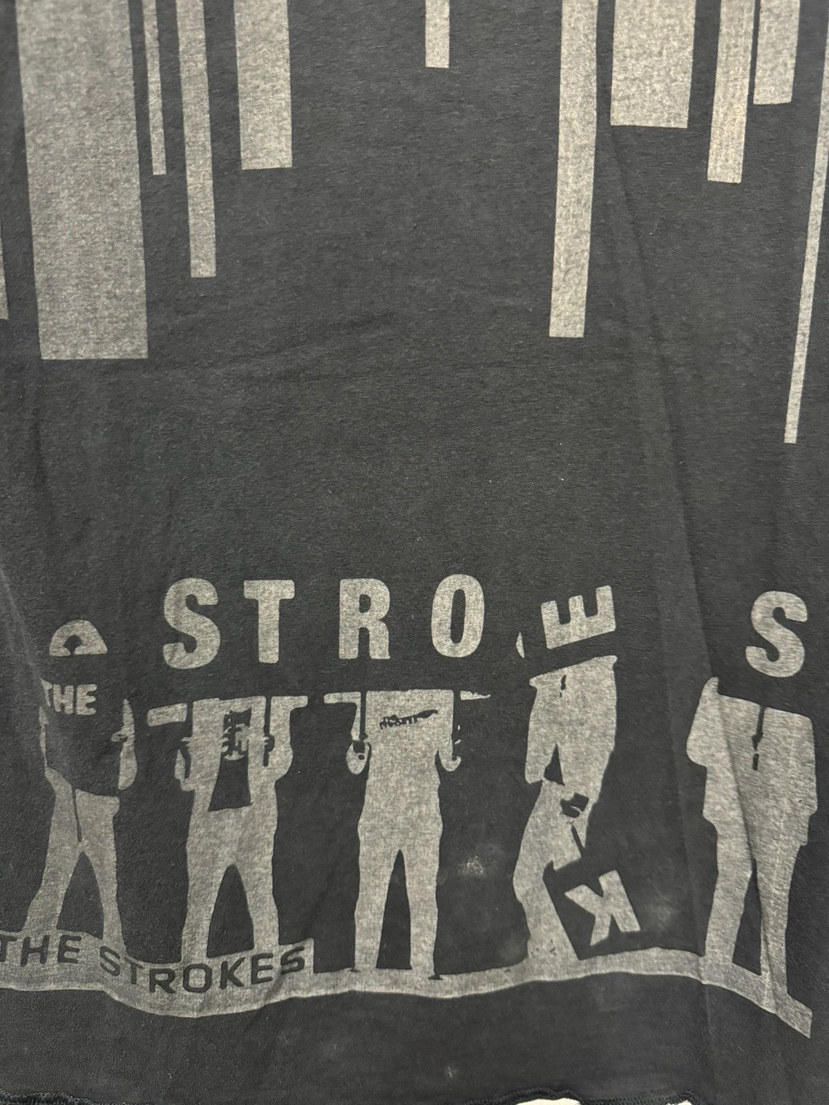 Band Tees × Vintage The Strokes Band Rock 3 Squater Sleeve T Shirt Size US M / EU 48-50 / 2 - 2 Thumbnail