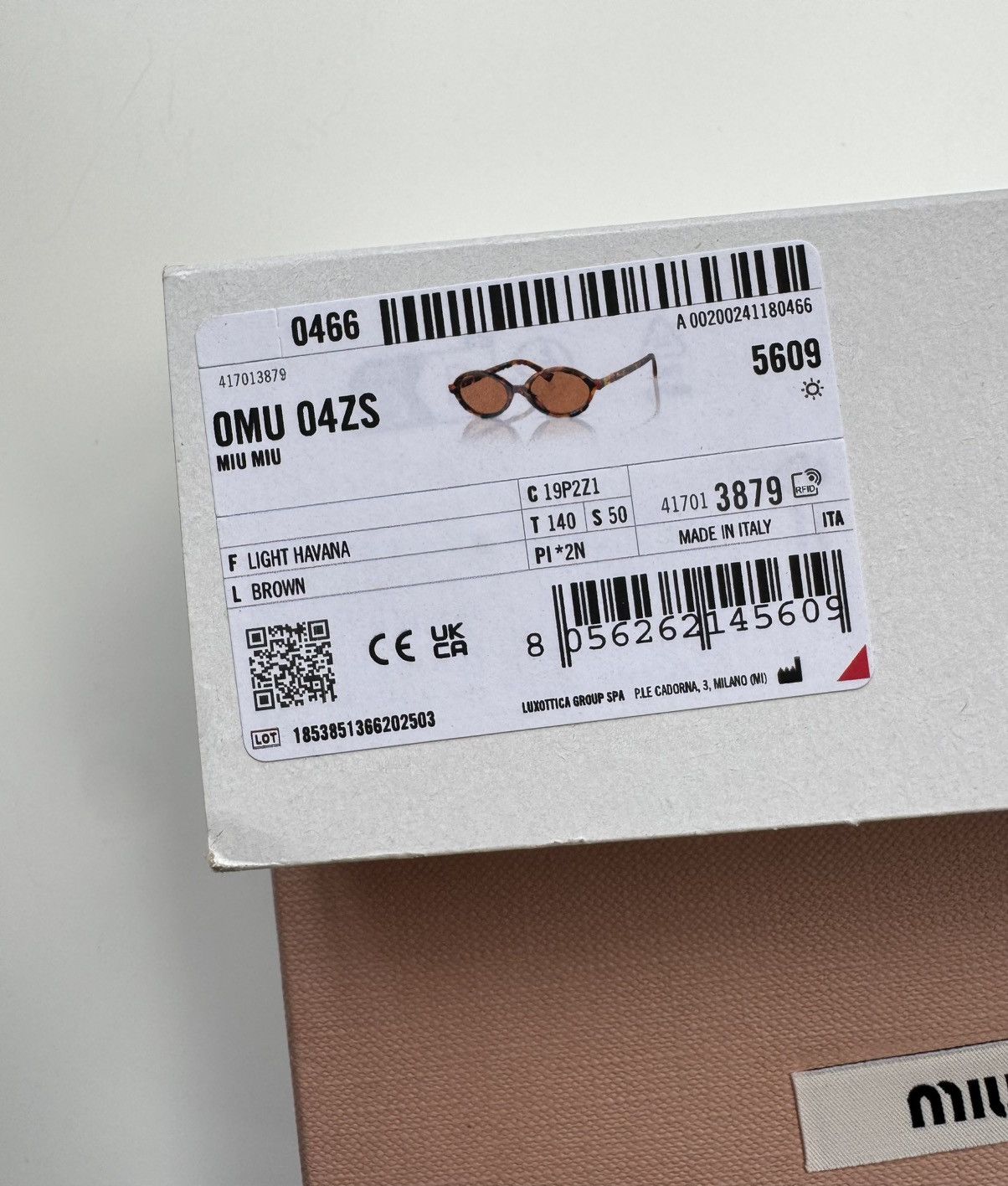 Miu Miu × Vintage NEW Miu Miu sunglasses MU 04ZS 19P-2Z1 Size ONE SIZE - 10 Thumbnail