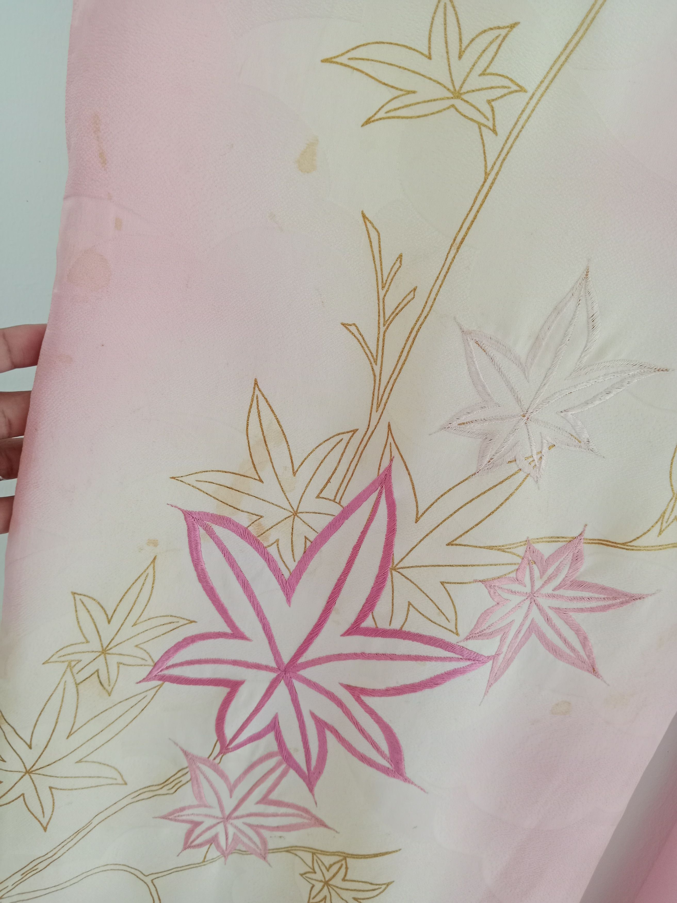Japanese Brand Vintage Yukata Kimono Rare Motif Japanese Traditional Wear Size ONE SIZE - 10 Thumbnail