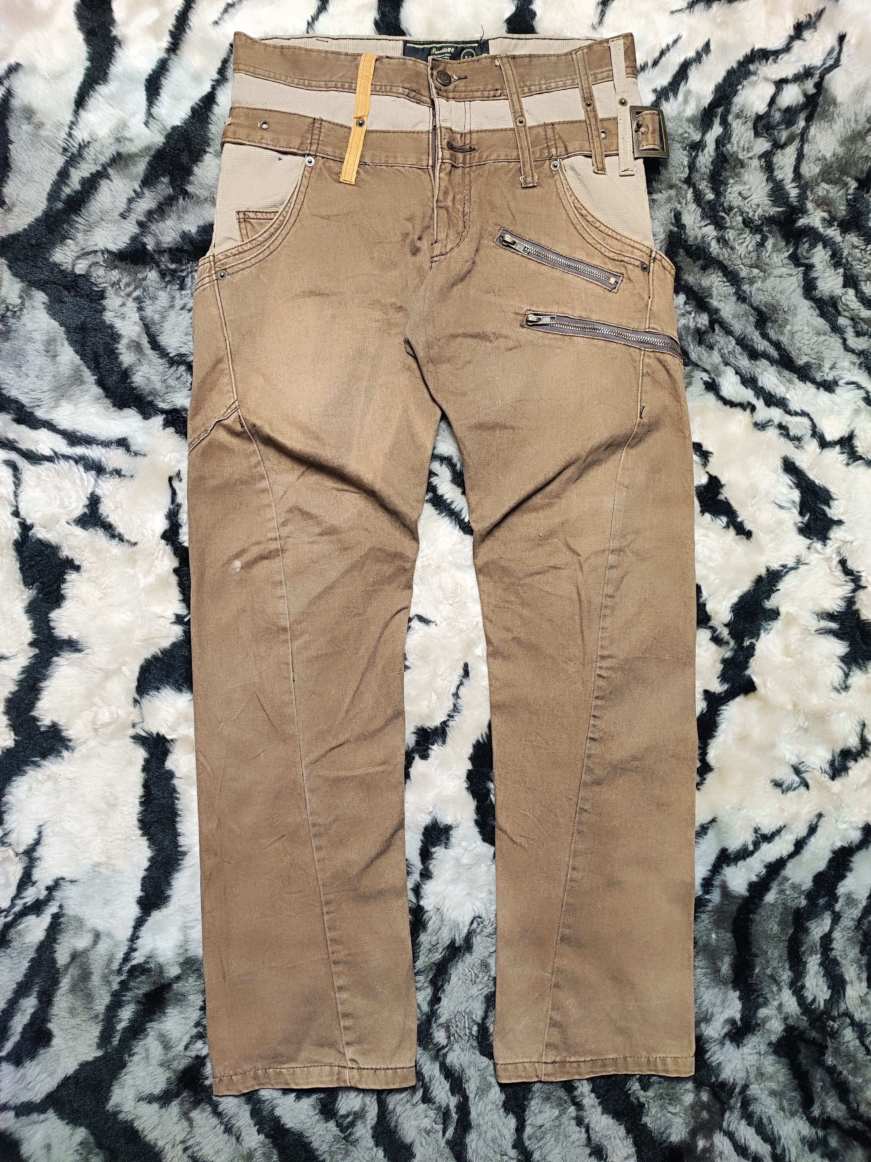 Japanese Brand × Seditionaries Crazy Vintage Rusty Jeans Size US 32 / EU 48 - 2 Thumbnail