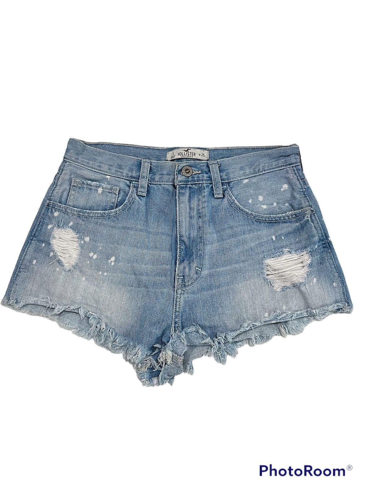 Hollister Hollister classic high waist denim shorts 🎀💗 Size 25" / US 0 / IT 36 - 1 Thumbnail