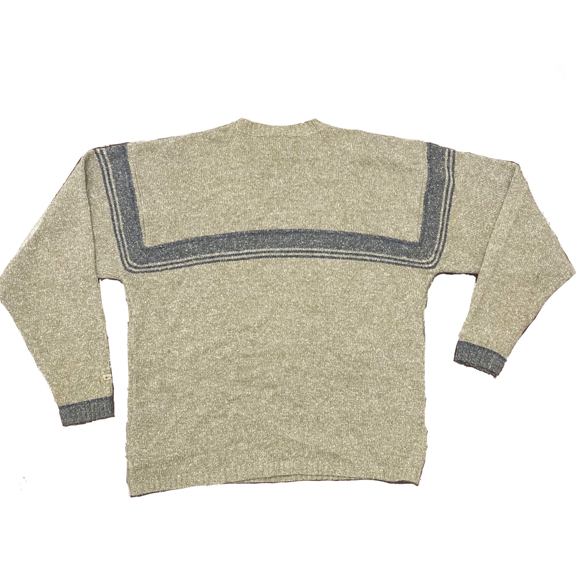 Columbia × Vintage Tan Columbia Striped Sweater Size US L / EU 52-54 / 3 - 1 Thumbnail