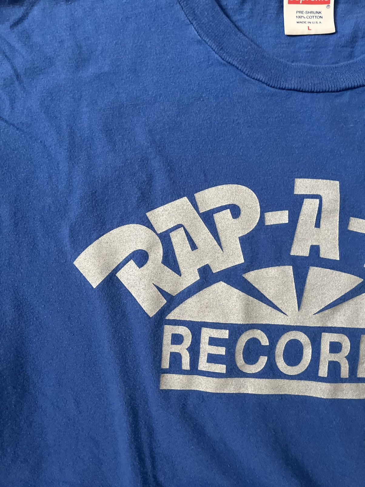 Supreme Supreme Rap A Lot Records Tee Size US L / EU 52-54 / 3 - 9 Thumbnail