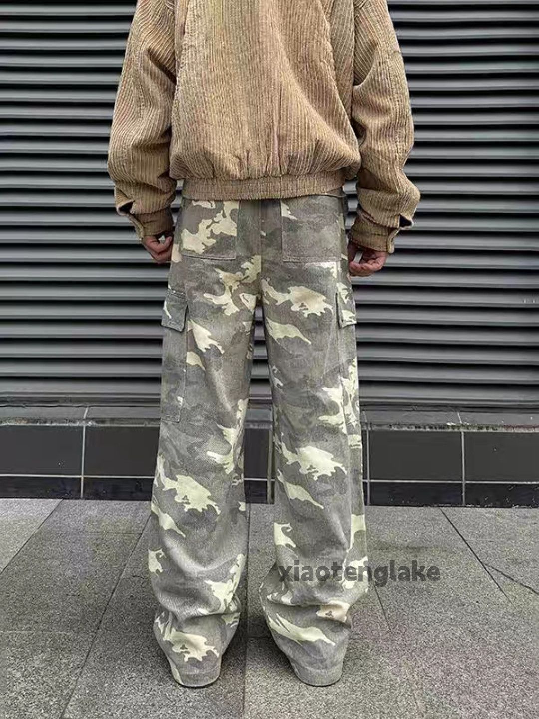 Designer × Japanese Brand × Vintage Unisex washed faded utility skate outdoor cargo pants Size US 34 / EU 50 - 1 Thumbnail