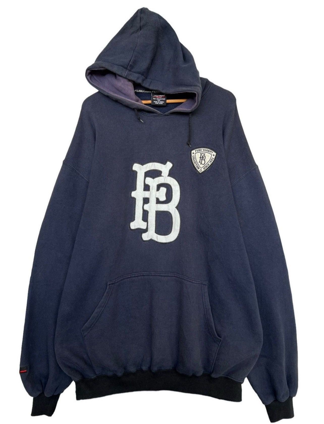 Vintage 90s Fubu Hoodie Fubu Collection Oversized Hoodie 2XL