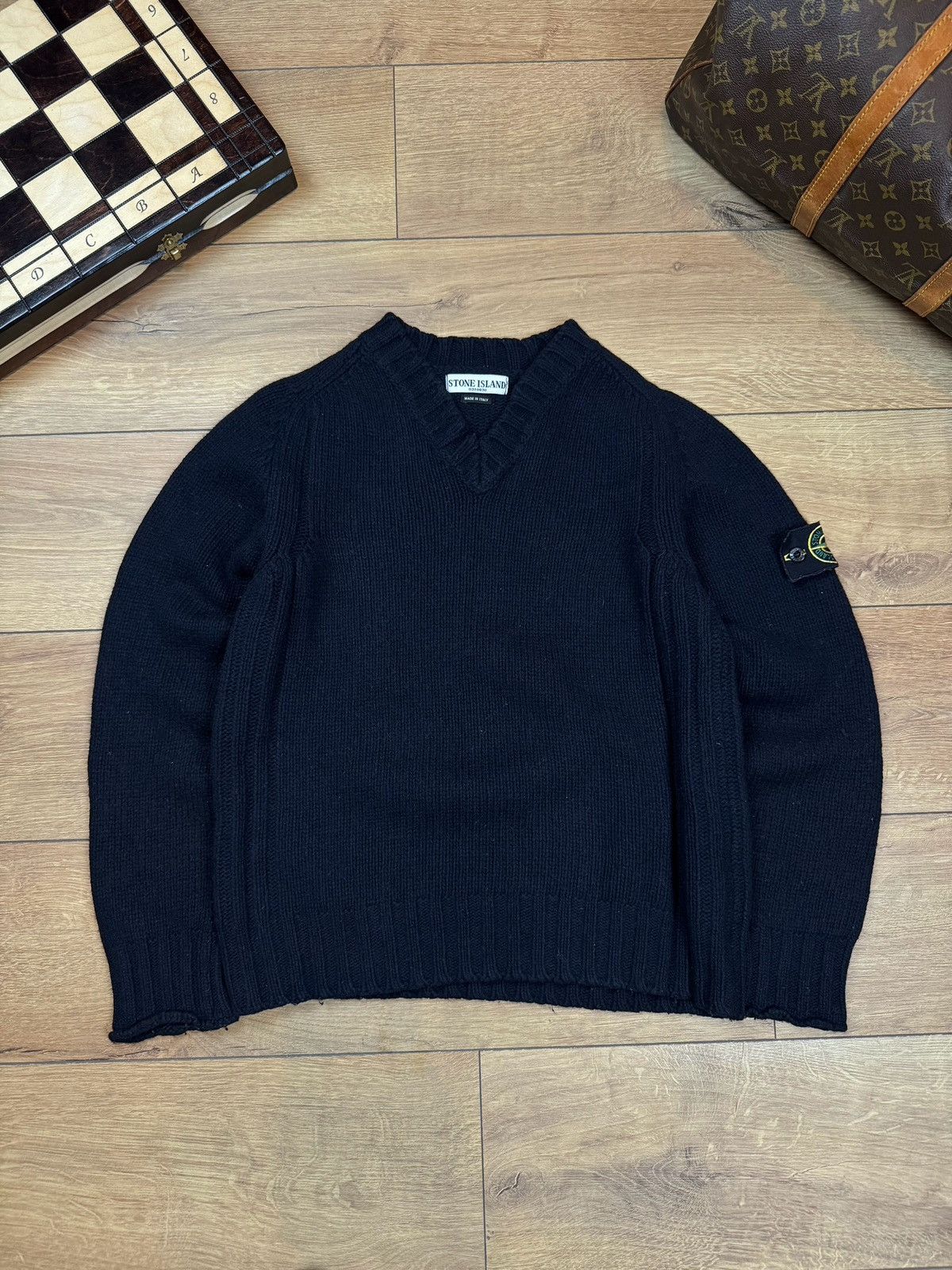 Stone Island Vintage sweater Stone Island original casual streetwear item Size US M / EU 48-50 / 2 - 1 Thumbnail
