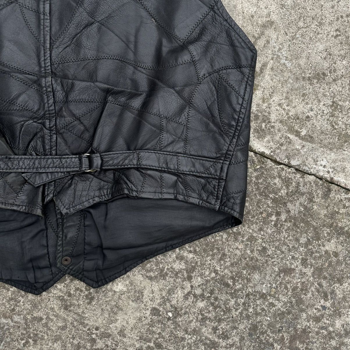 Japanese Brand × Y/Project Vintage Japanese Style Leather Vest Y2K Band Rock 00s USA Size US M / EU 48-50 / 2 - 8 Thumbnail