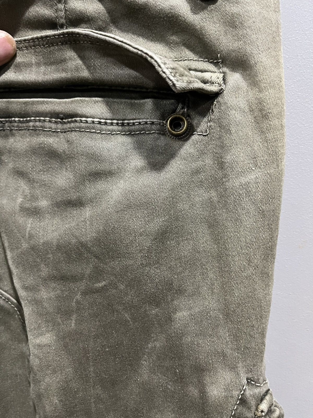 Balmain Balmain Skinny Fit Stretch Cotton Cargo Pants Size US 36 / EU 52 - 8 Thumbnail