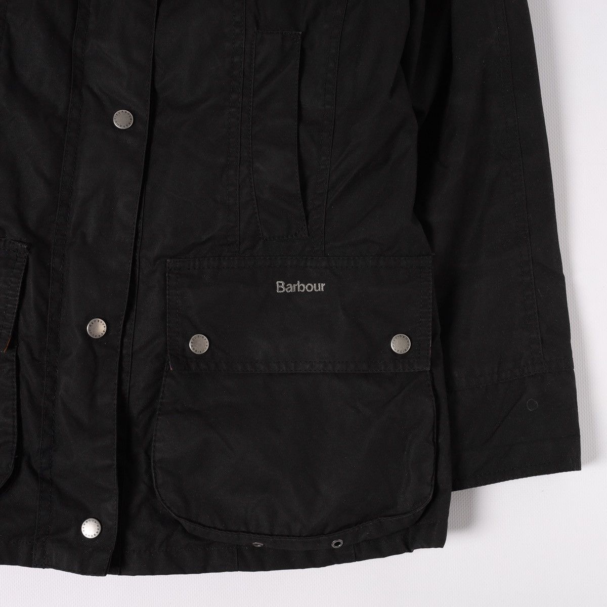 Barbour Barbour Wax Jacket Liberty Beadnell size 10 Womens Black Size M / US 6-8 / IT 42-44 - 13 Thumbnail