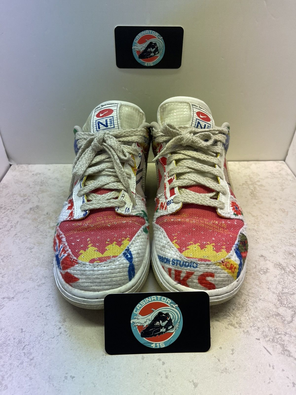 Nike Size 9 - Nike Dunk Low City Market (DA6125-900) Size US 9 / EU 42 - 3 Thumbnail