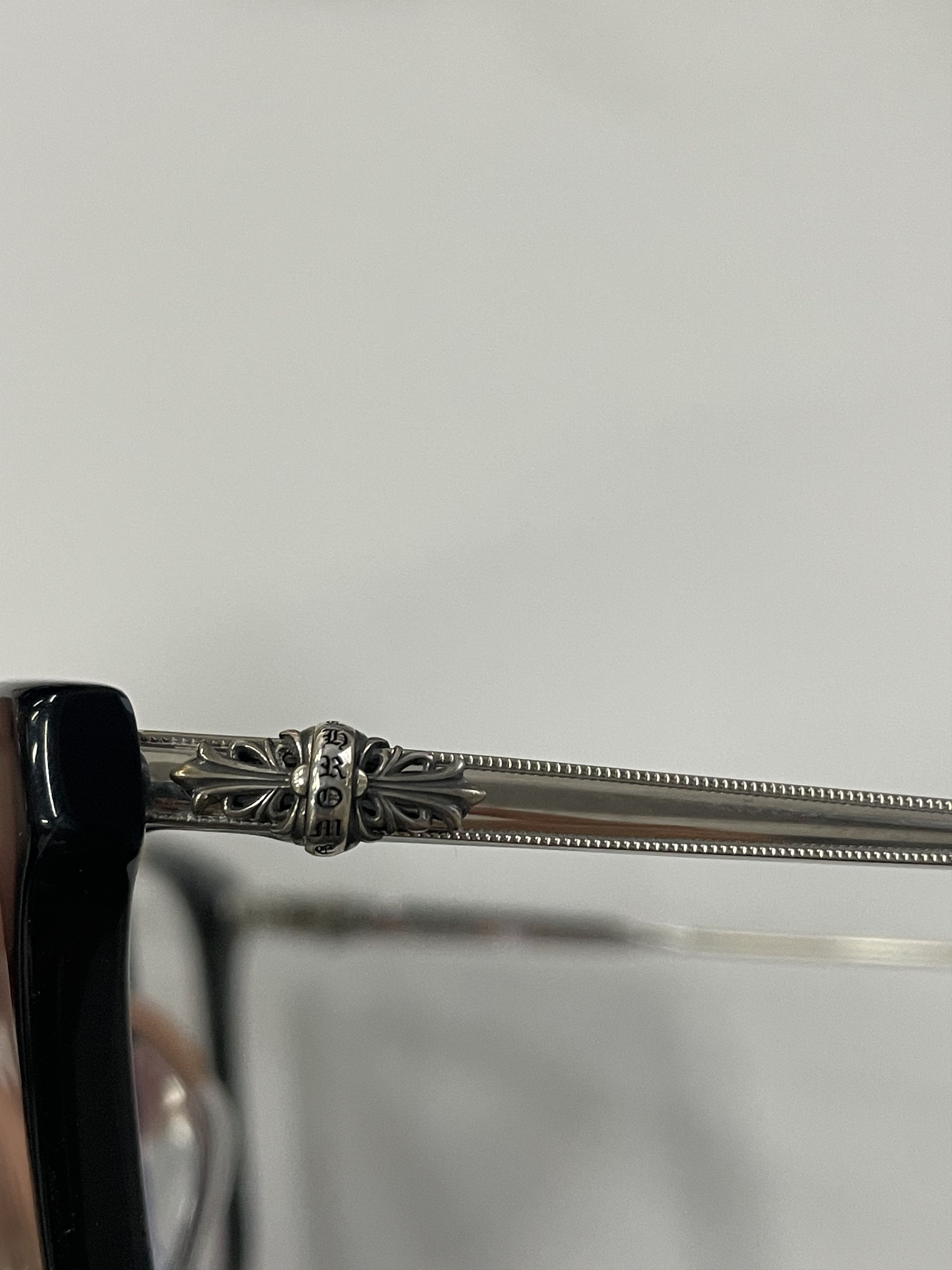 Chrome Hearts Chrome Hearts JEJE SPOT BK/SS Glasses Frame Size ONE SIZE - 8 Thumbnail