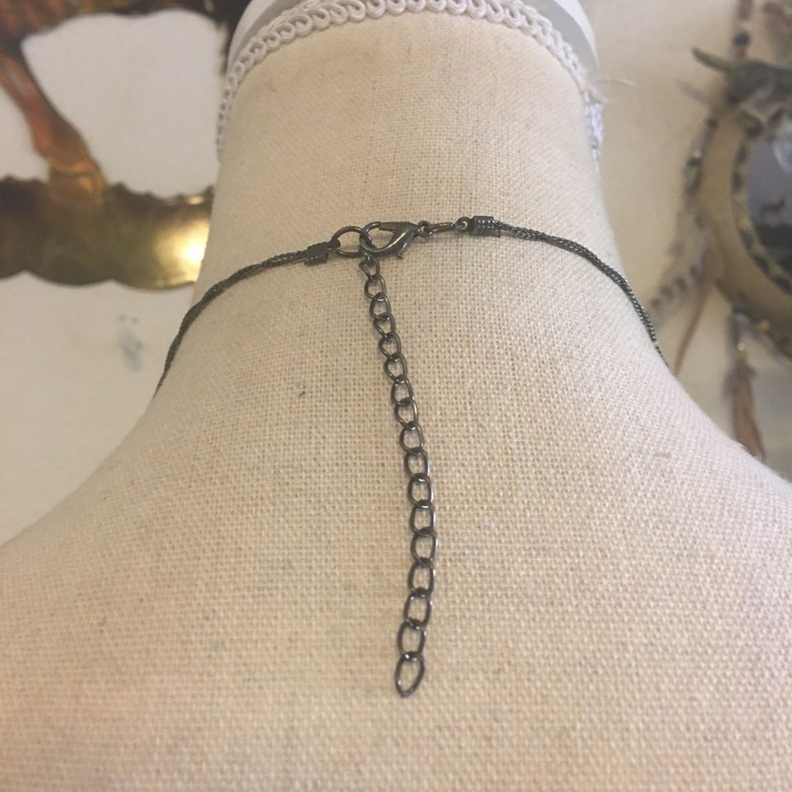 Jewelry Layered double strand faceted bead chrome necklace Size ONE SIZE - 4 Thumbnail