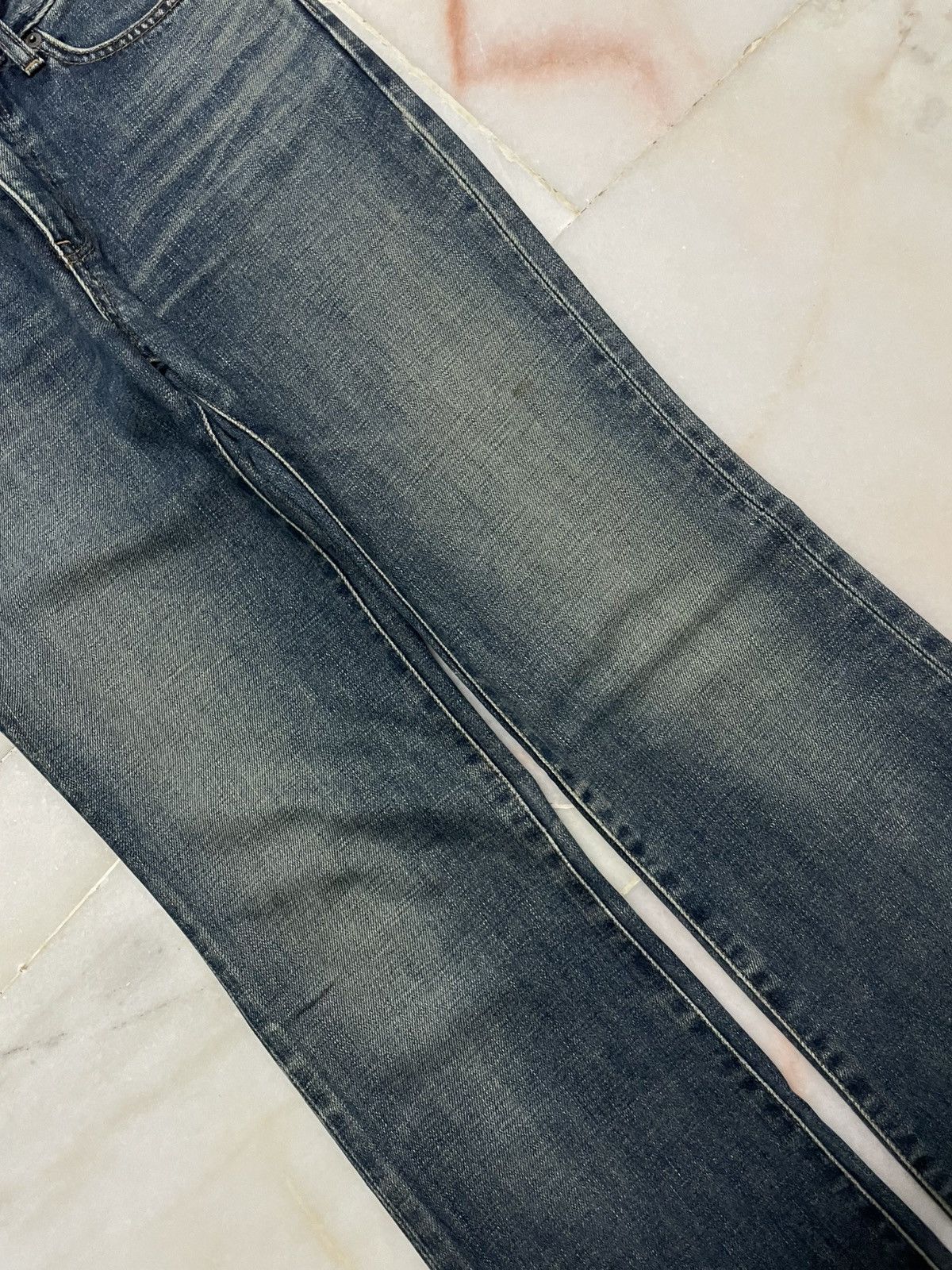 Edwin Flared Bell Bottom💥Something Edwin Rusty Mudwash Rare Jean Size 26" / US 2 / IT 38 - 3 Thumbnail