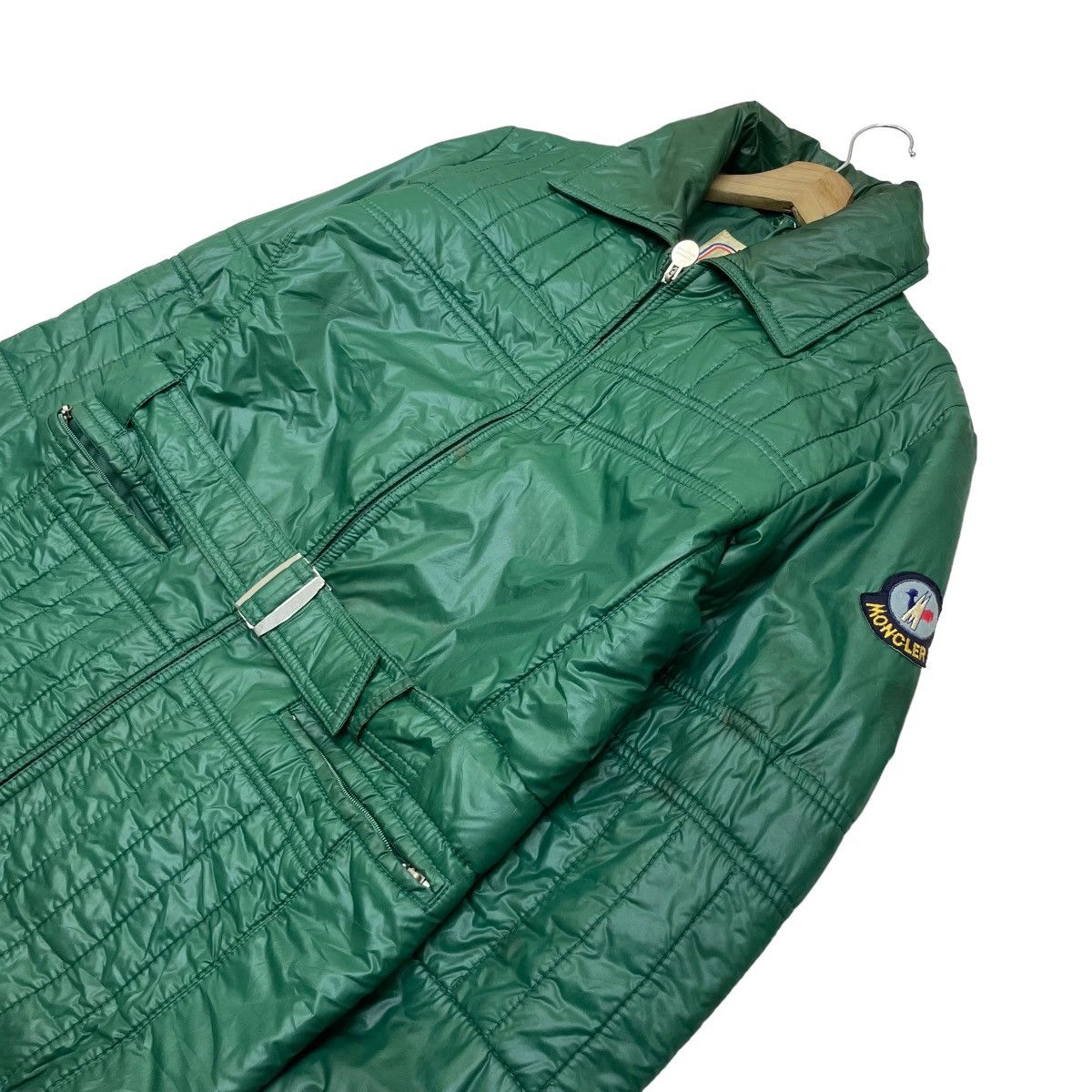 Asics 🔥Vintage Moncler Asic Puffer Down Jacket Size M / US 6-8 / IT 42-44 - 5 Thumbnail