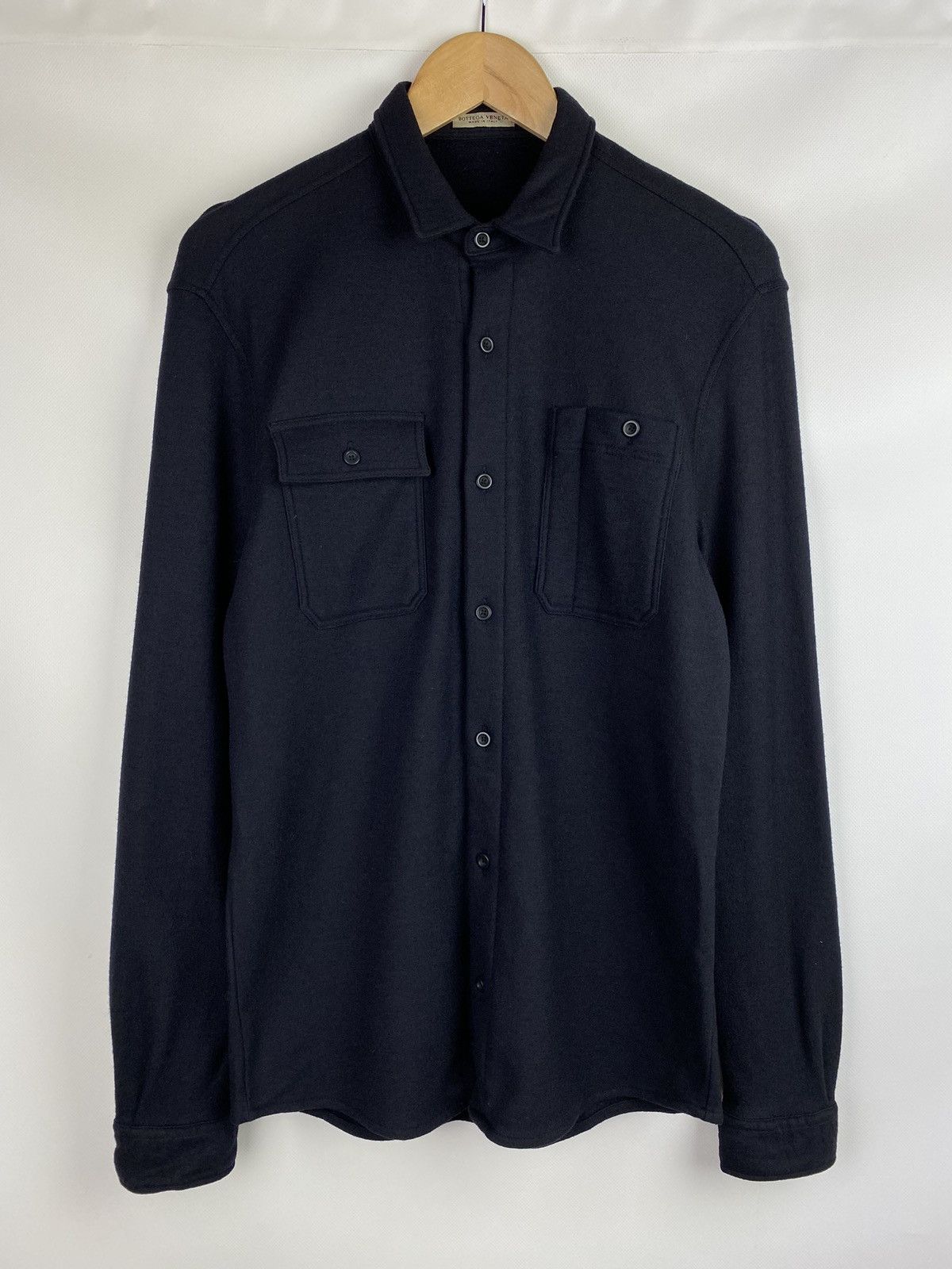 Bottega Veneta Bottega Veneta men’s wool long sleeve shirt overshirt jacket Size US M / EU 48-50 / 2 - 1 Thumbnail