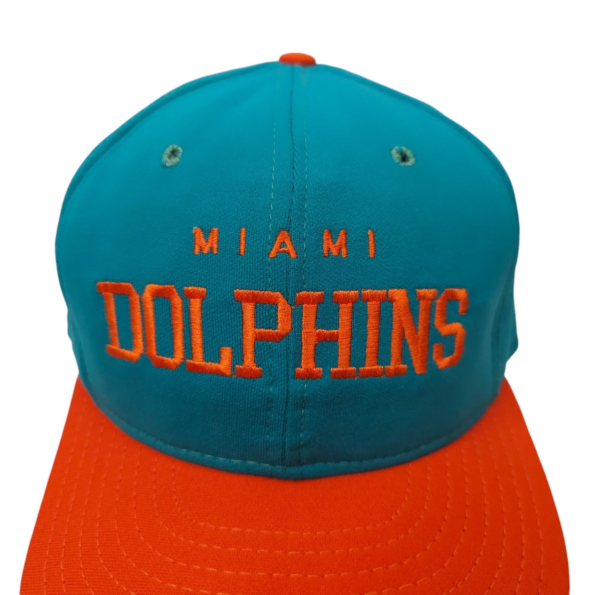 Other AJD Miami Dolphins Snapback Cap NFL Football Vintage 90s USA Size ONE SIZE - 7 Thumbnail