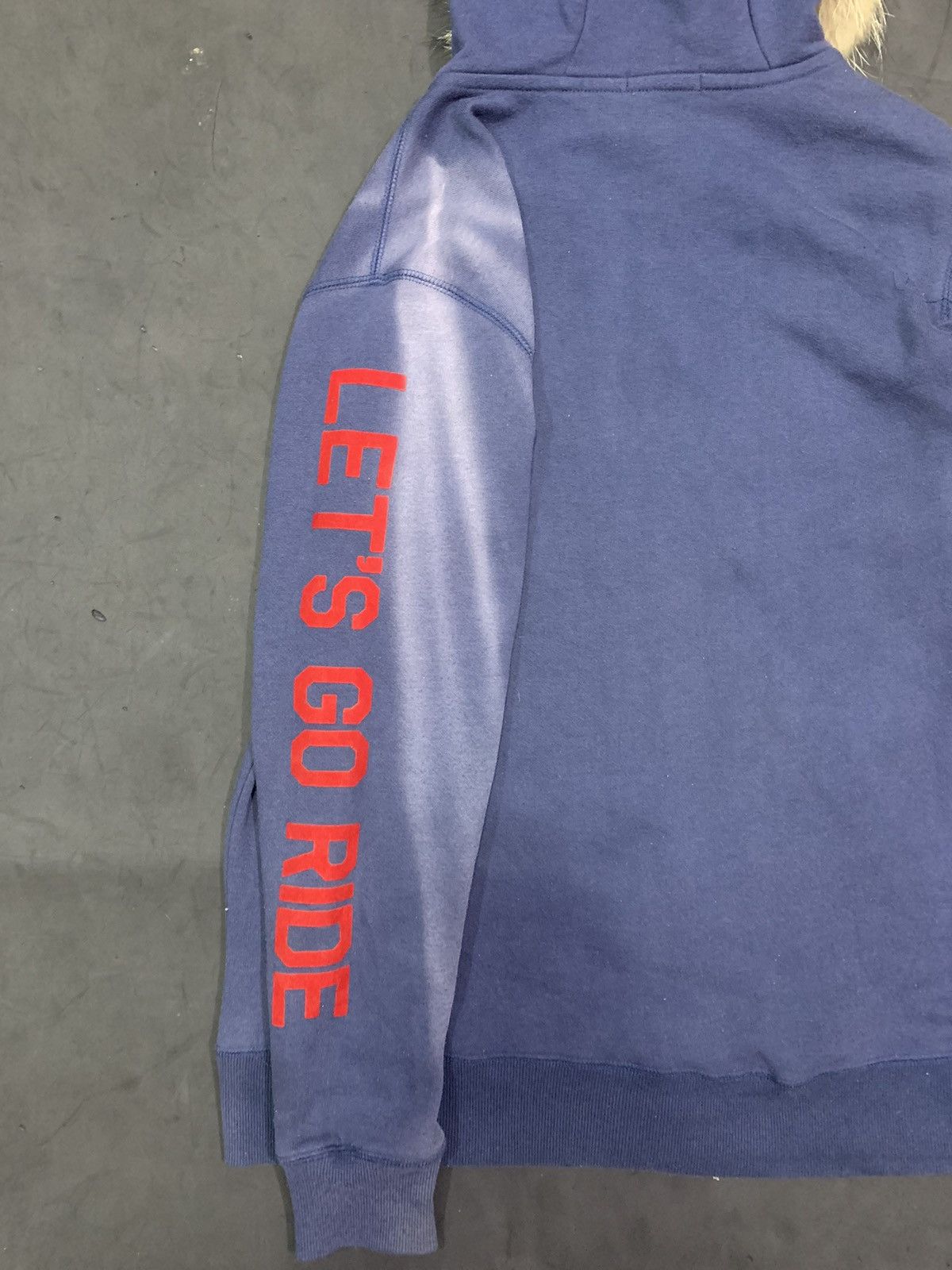 Japanese Brand 💥OFFER💥Japan Fur Hoodie IndigoBank Size US L / EU 52-54 / 3 - 7 Thumbnail