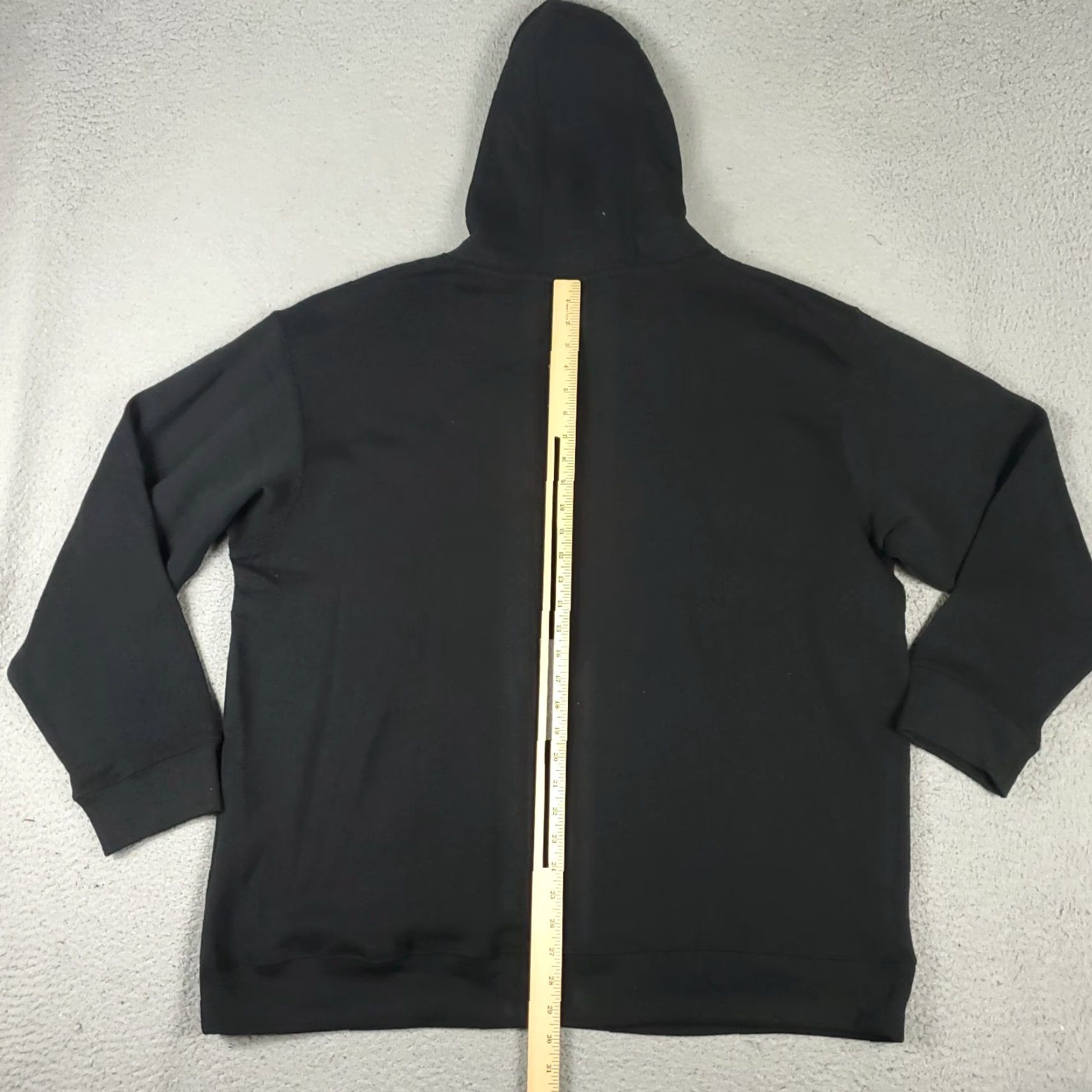 Ariat Ariat Mens Hoodie Pullover Sweatshirt Knit Black XL Logo Pockets Mock Neck All Seasons Hooded Pullover Casual Sweatshirt Shirt Size US XL / EU 56 / 4 - 3 Thumbnail