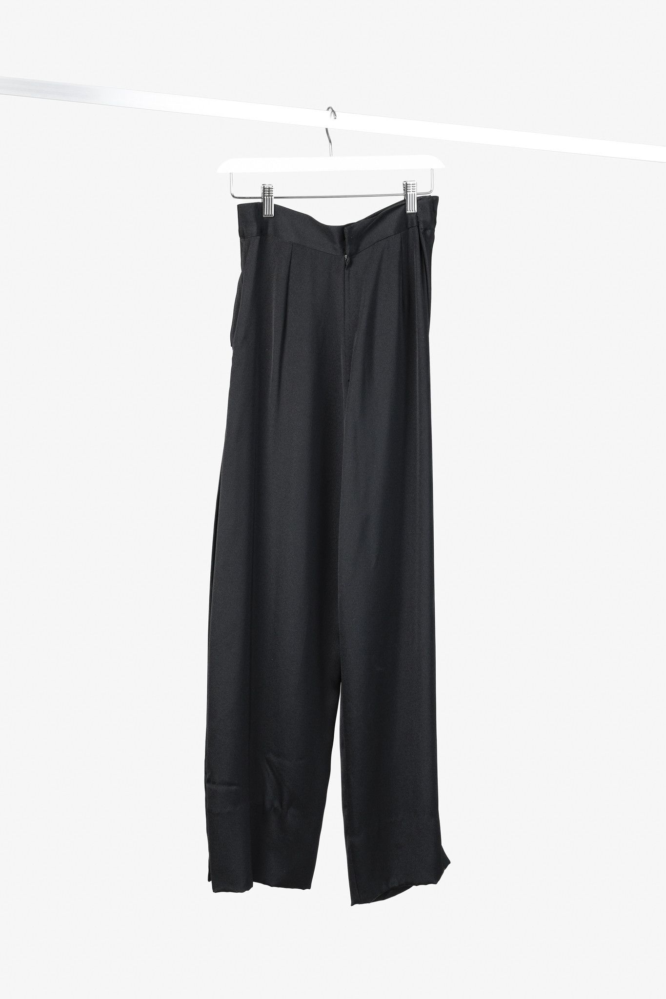 Versace Gianni Versace Vintage Asymmetrical Draped Silk Pant Size 30" / US 8 / IT 44 - 2 Thumbnail