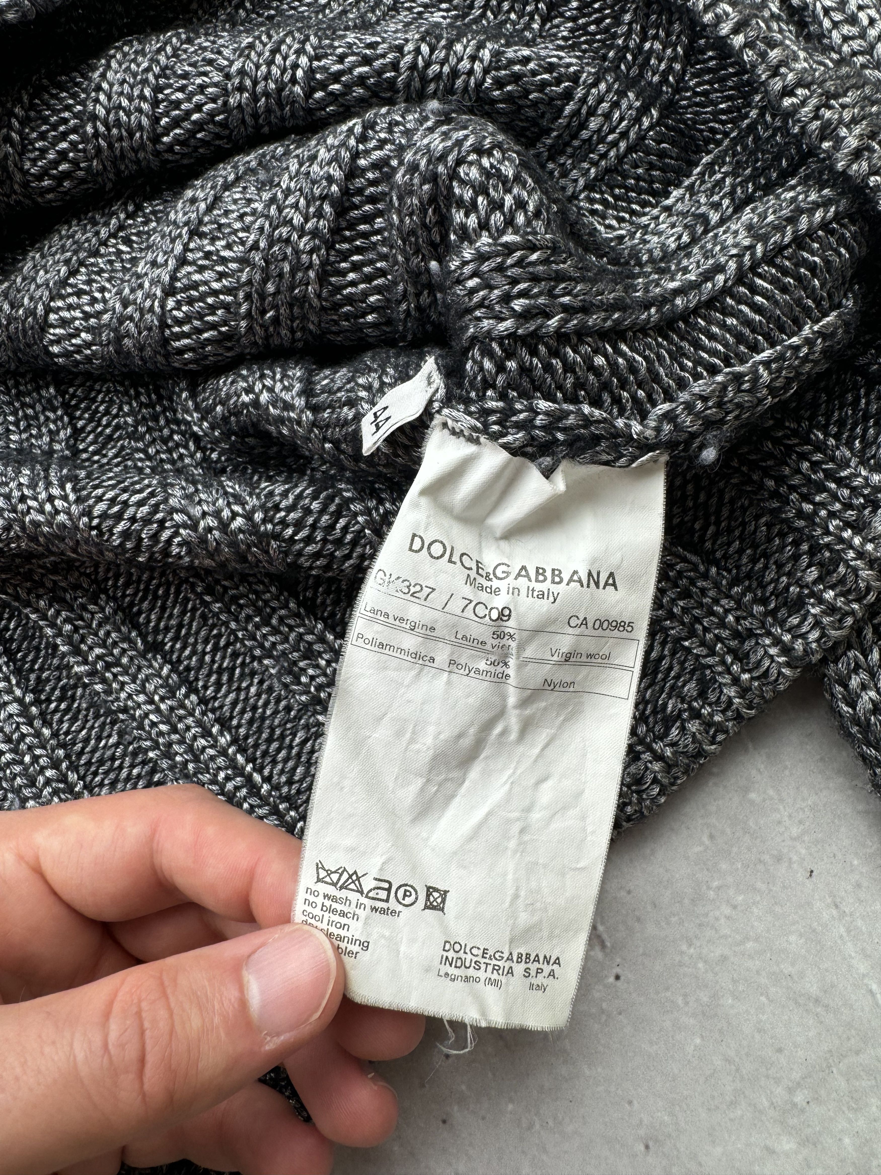 Dolce & Gabbana Vintage Knit Wool Sweater
