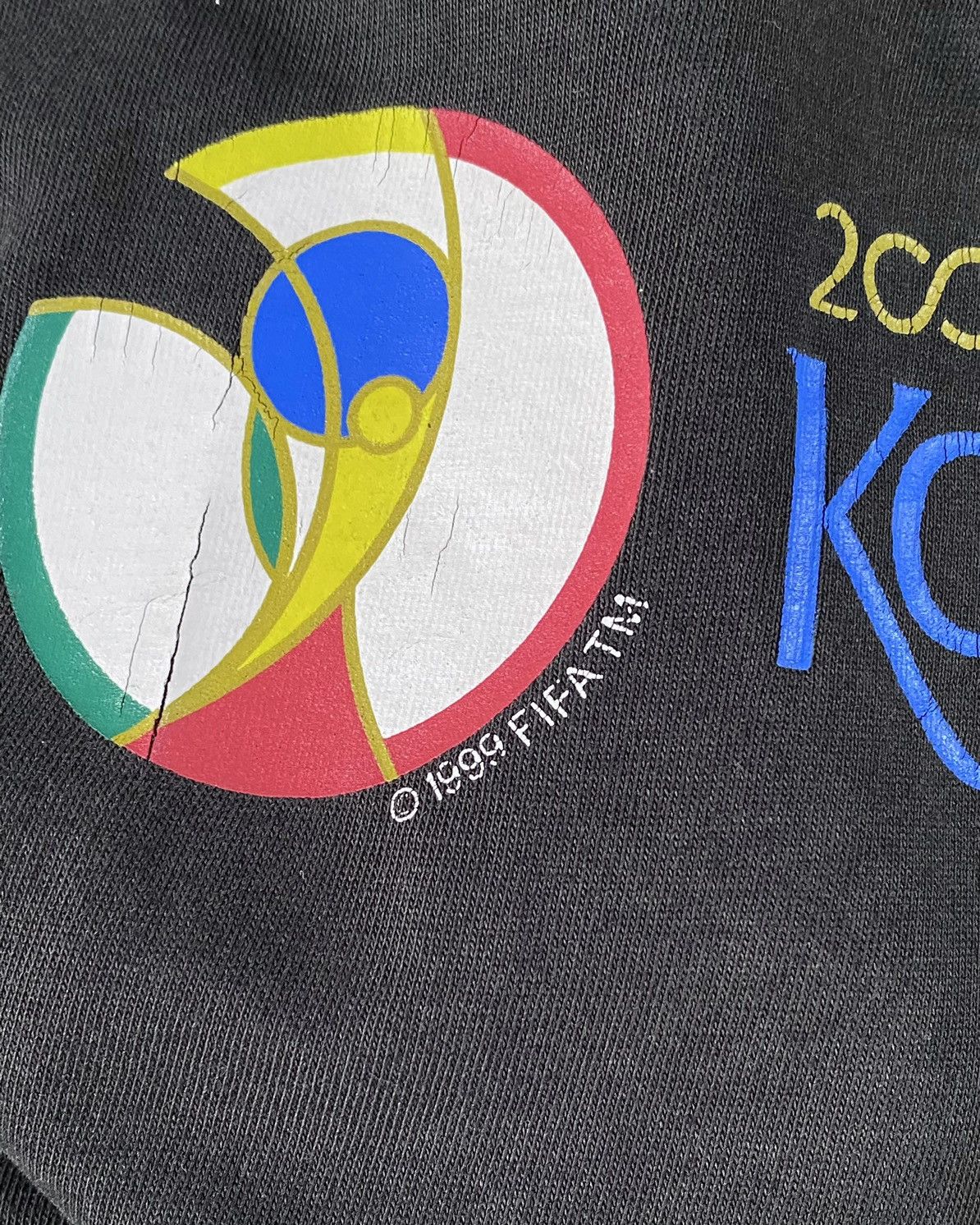 Vintage Tshirt Vintage Football Fifa World Cup 2002 Korea Japan 1999 Size US L / EU 52-54 / 3 - 7 Thumbnail