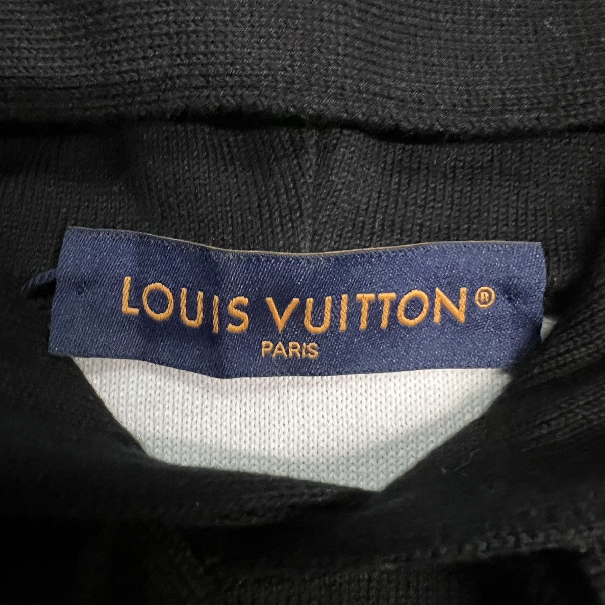 Louis Vuitton Louis Vuitton Knit Gradient Monogram Hoodie Black Size US XS / EU 42 / 0 - 3 Thumbnail