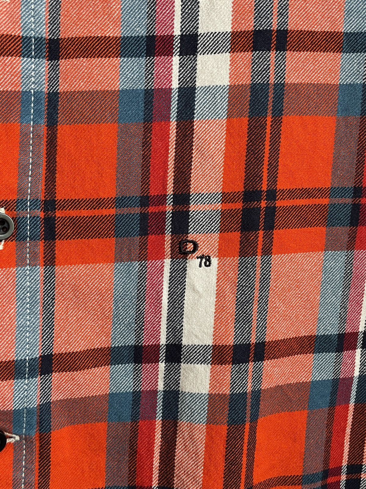 Diesel Diesel Men Long Sleeves Plaid Flannel Shirt Size XL Size US XL / EU 56 / 4 - 3 Thumbnail