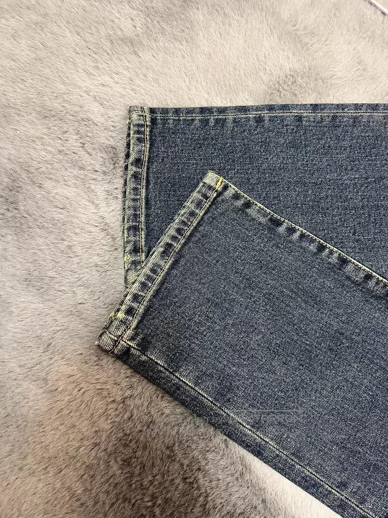 Saint Laurent Paris Saint Laurent Paris Deep Blue Single Knee Slash Destroyed Size US 32 / EU 48 - 7 Thumbnail