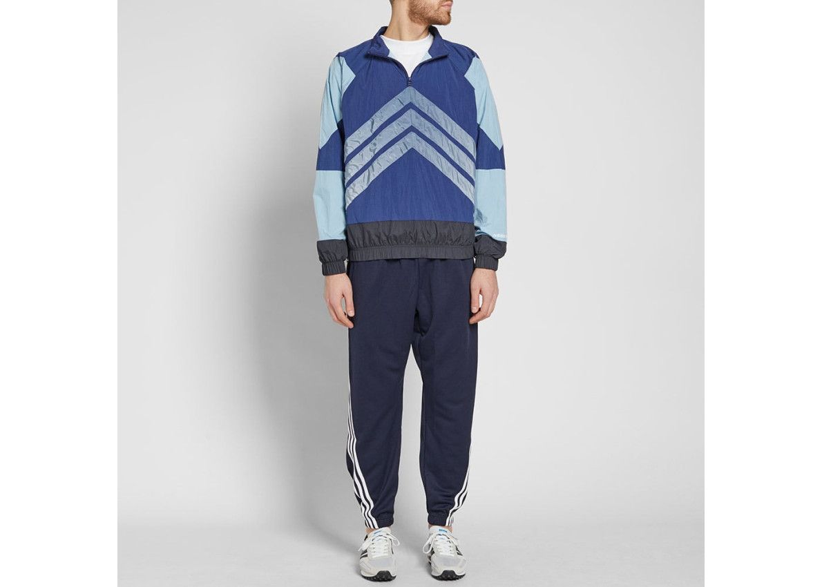 Adidas Adidas Originals V Stripes Windbreaker Size US XL / EU 56 / 4 - 5 Thumbnail