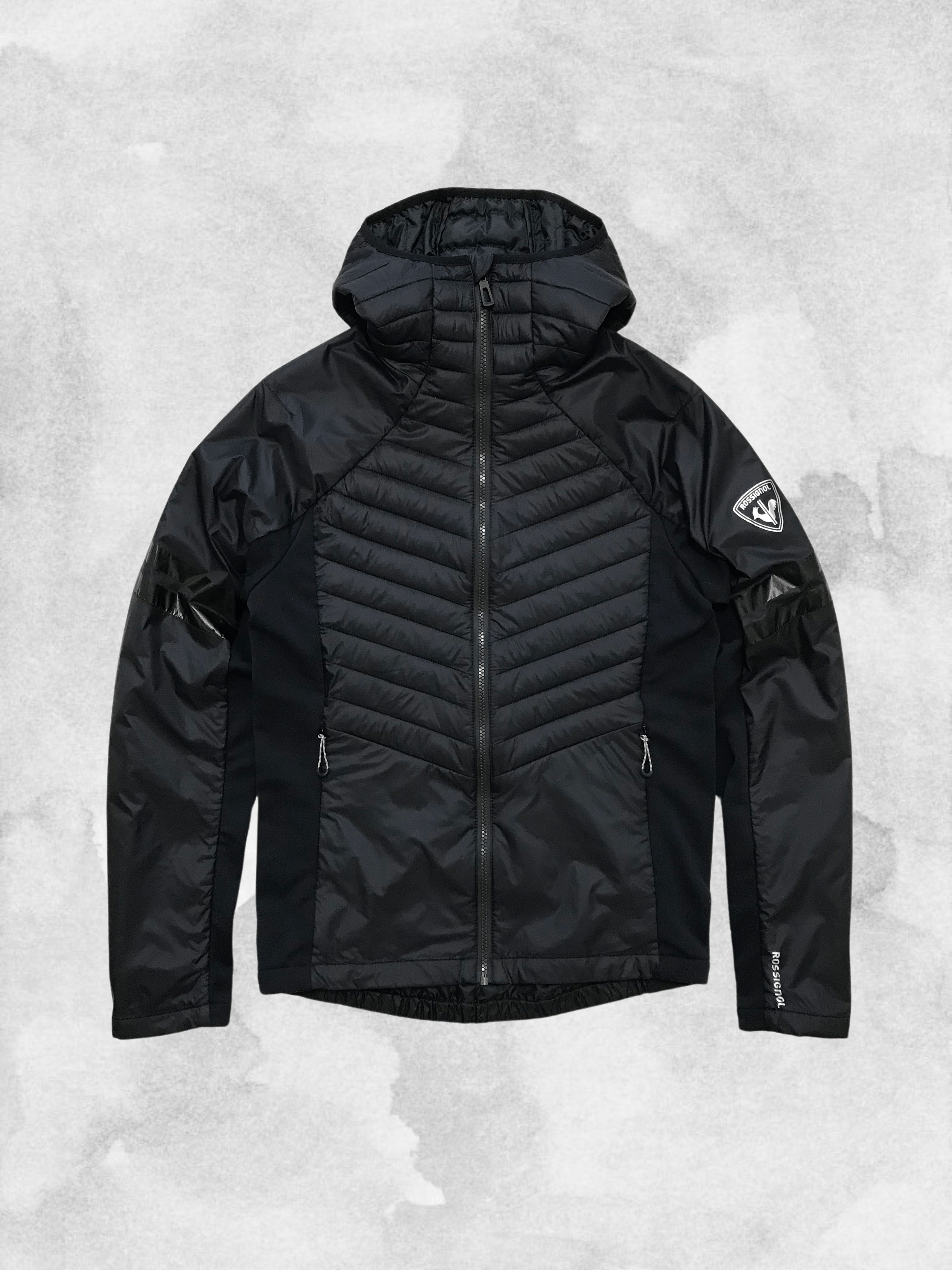 Rossignol ROSSIGNOL Course Hybrid Light Puffer Jacket Hooded Padded Size US S / EU 44-46 / 1 - 1 Thumbnail