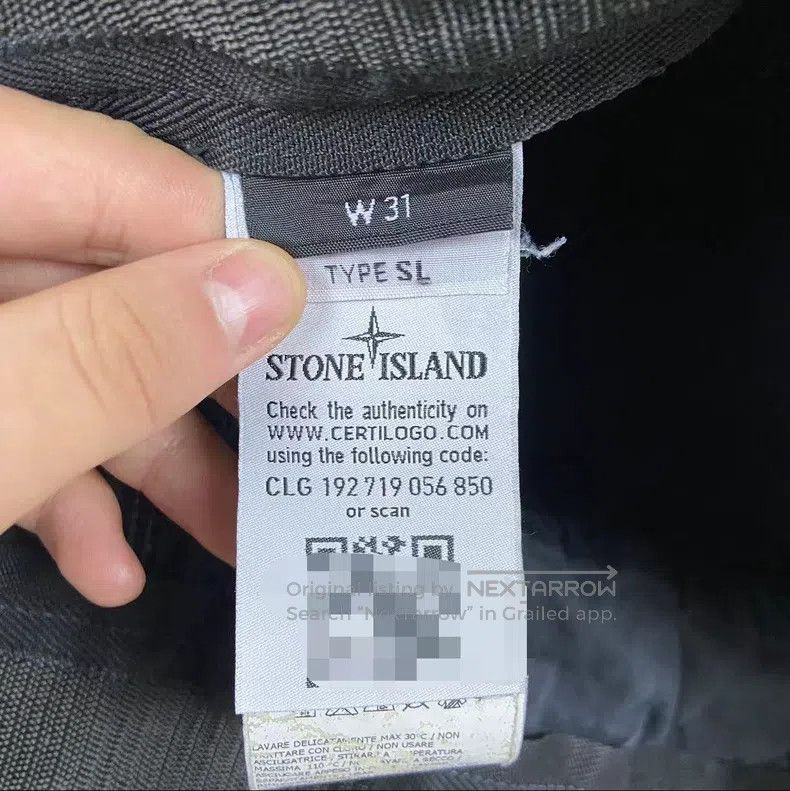 Stone Island Stone Island Washed Distressed Double Pocket Cargo Pants Size US 31 - 3 Thumbnail