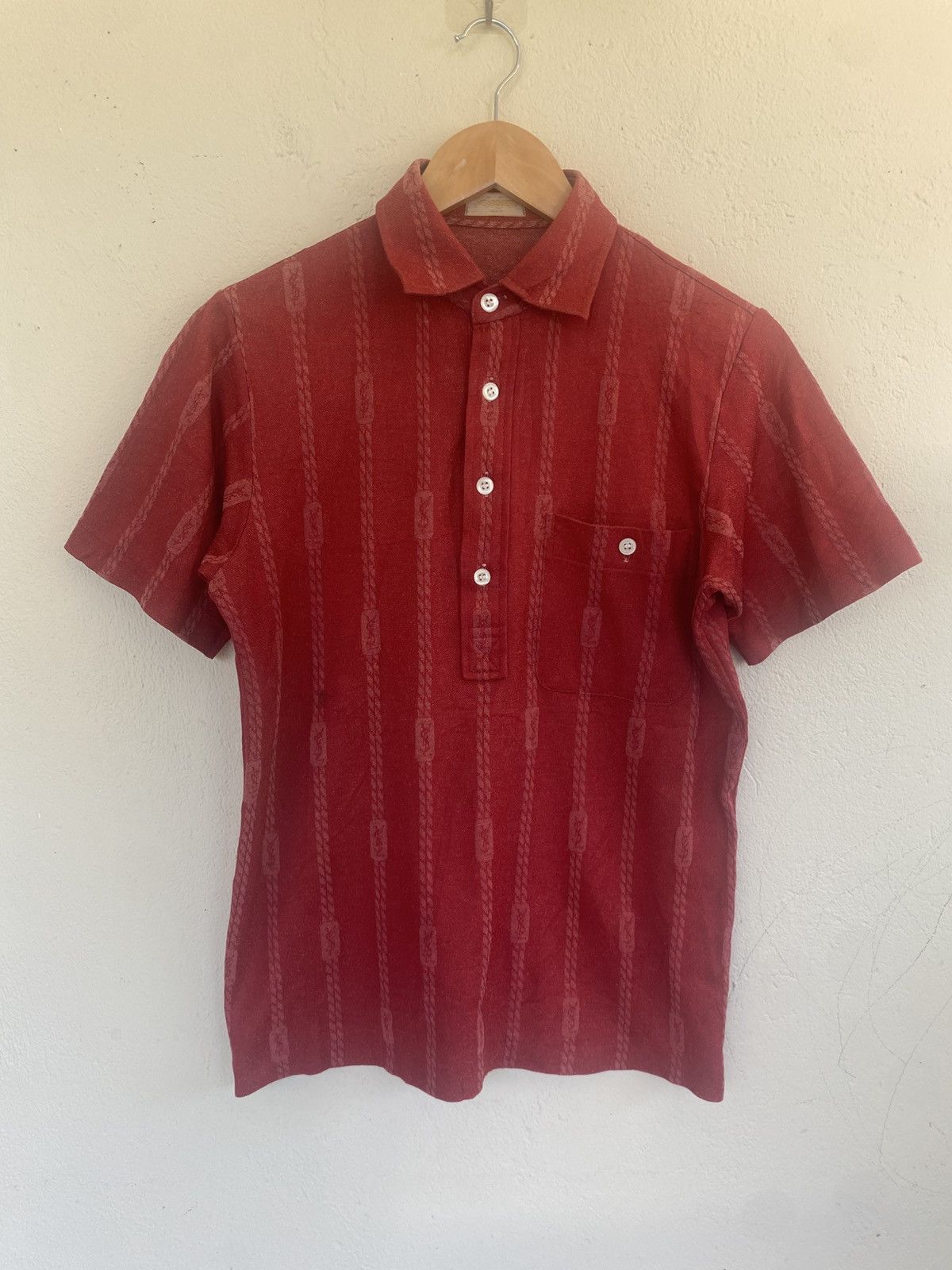 Yves Saint Laurent Ysl 80s Polo Size US S / EU 44-46 / 1 - 1 Thumbnail