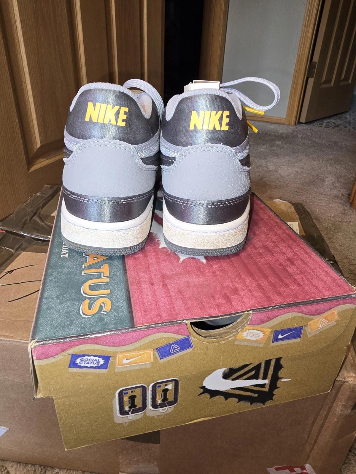 Nike Nike x Social Status Mac Attack SP Split Vision Grey Size US 5.5 / EU 38 - 3 Thumbnail