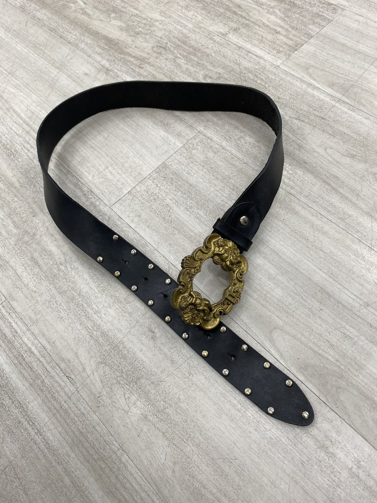 Dolce & Gabbana Dolce & gabbana golden angel molding buckle aw2006 Size ONE SIZE - 1 Thumbnail