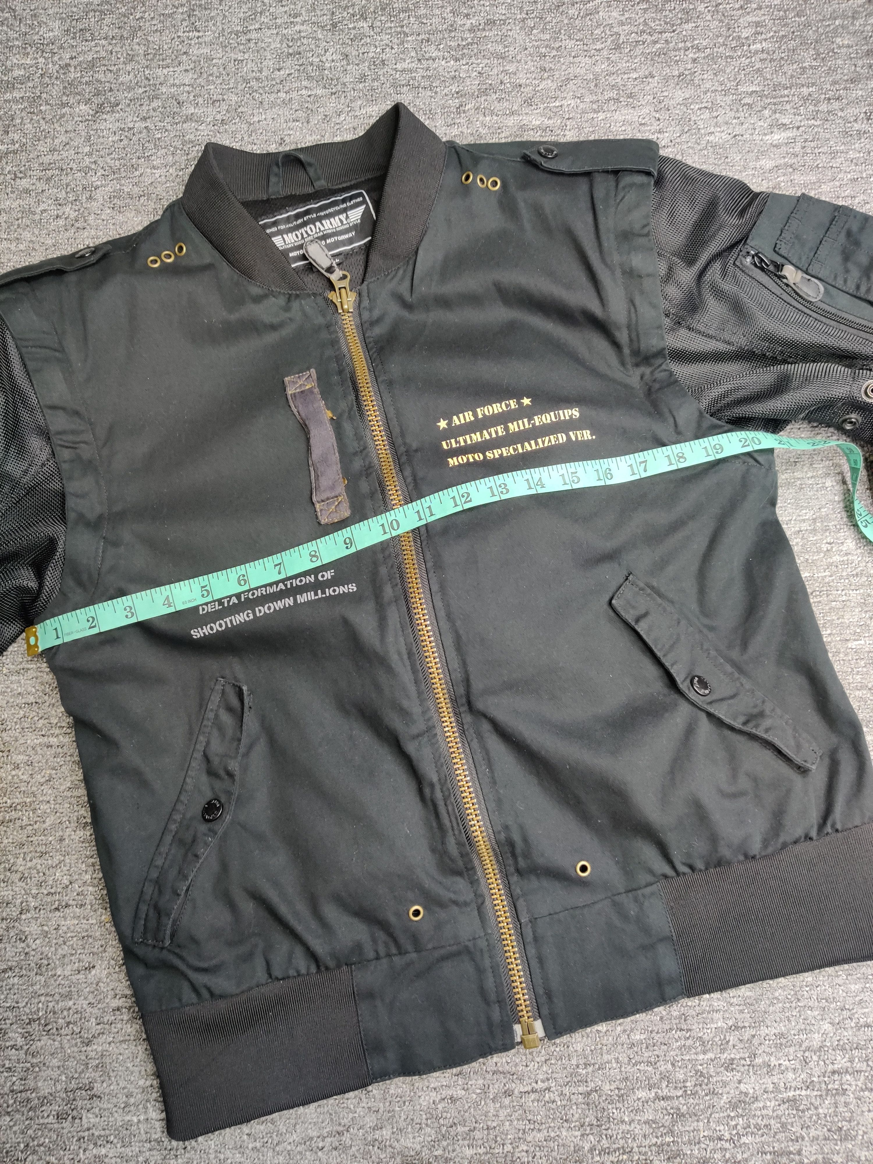 Vintage Vintage Moto Army Military Ma-1 Ridding Jacket Size US M / EU 48-50 / 2 - 19 Thumbnail