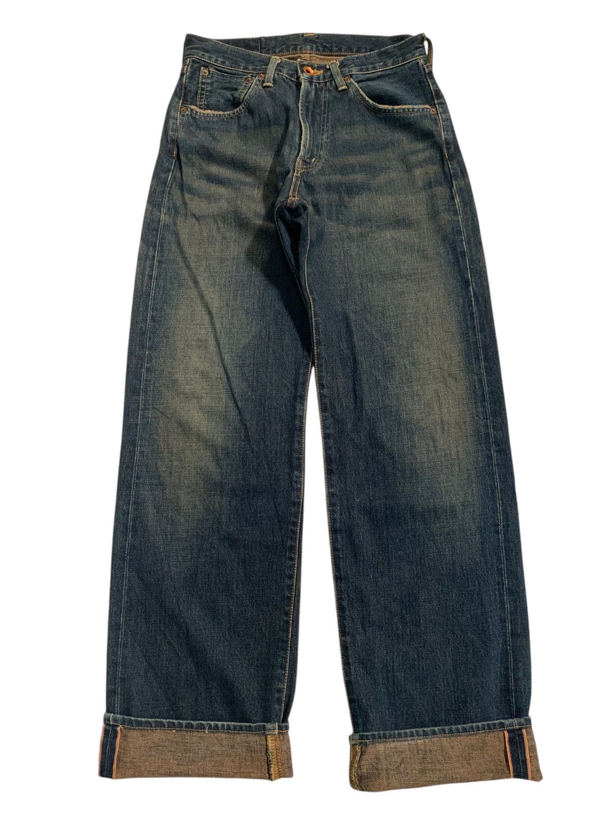 Kapital VINTAGE EDWIN 505X SELVEDGE RUSTY JAPANESE DENIM Size US 28 / EU 44 - 5 Thumbnail