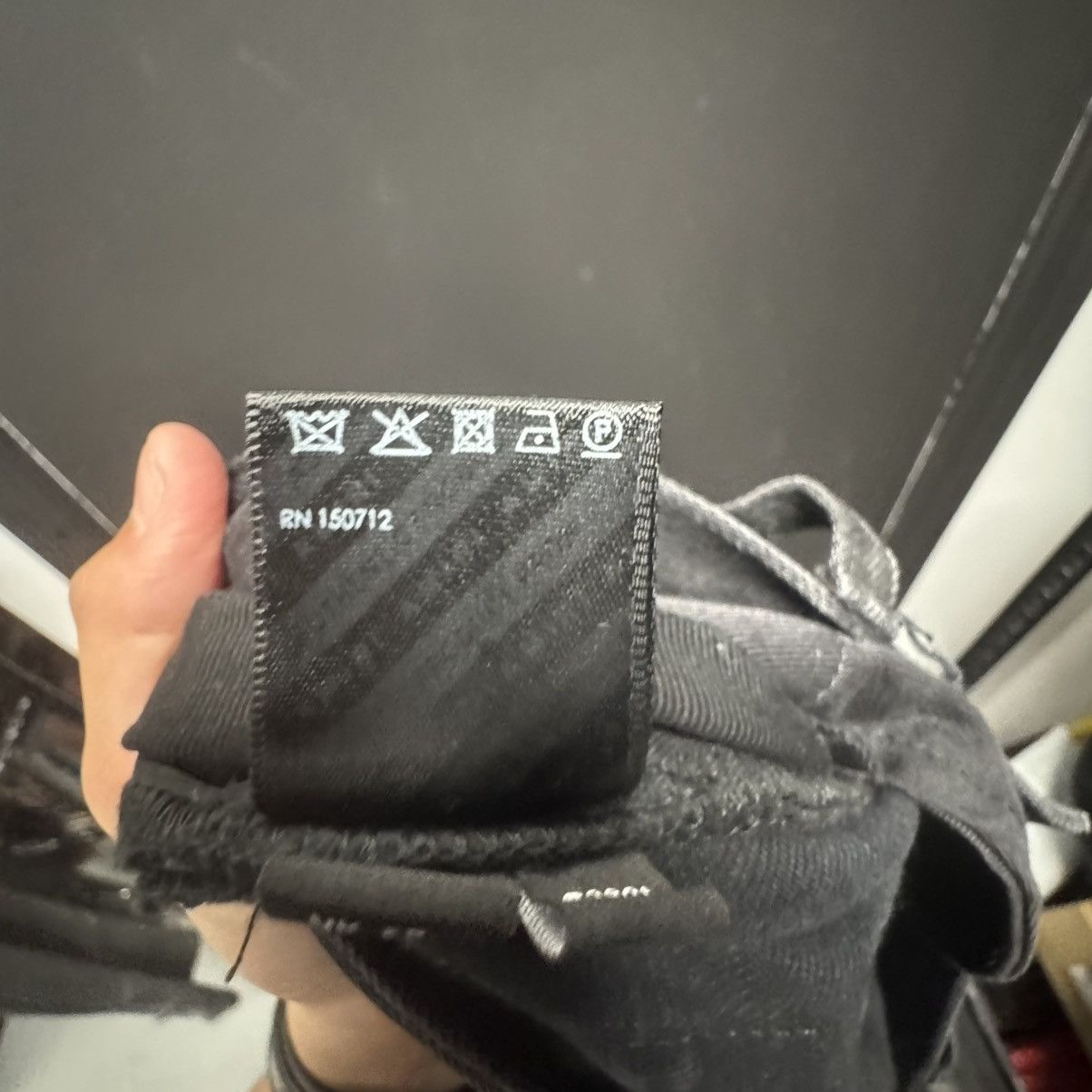 Amiri AMIRI Ma Bar Logo Straight Jean Black Size US 29 - 6 Thumbnail
