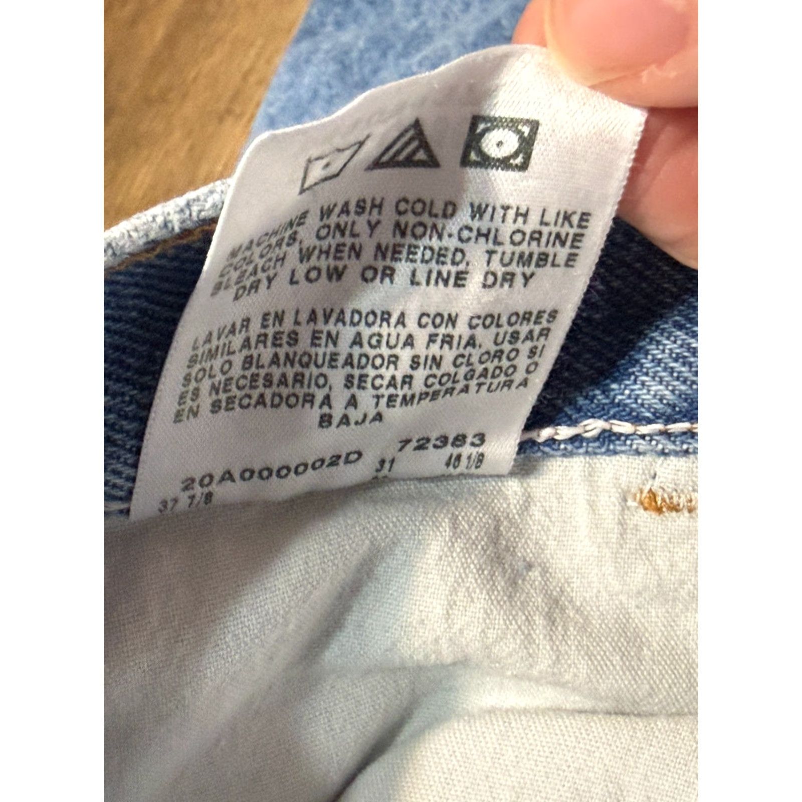 Vintage Rustler Jeans Men 36x30 Blue Denim Regular Fit Straight Leg NWT Jeans 5-Pocket Logo Zip Size US 36 / EU 52 - 6 Thumbnail