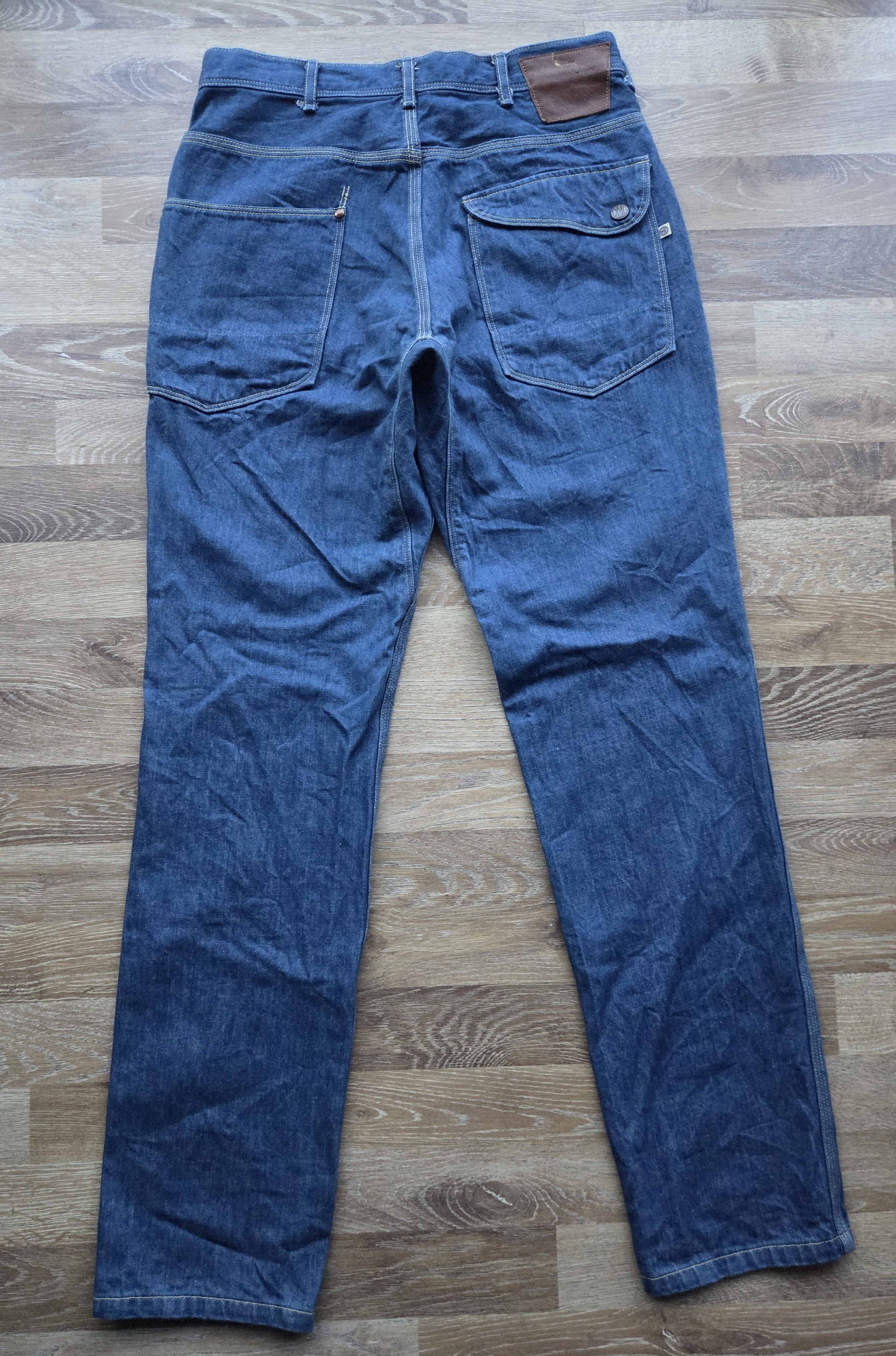 Japanese Brand Vintage D.M.G Domingo Denim Work Pants Kojima Jeans Doughman Size US 29 - 3 Thumbnail