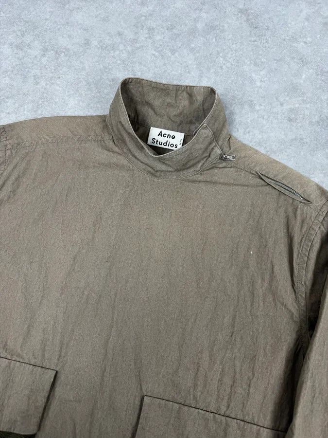 Acne Studios AW2016 Acne Studios Camel Solar Ribbon Windbreaker Jacket Size US L / EU 52-54 / 3 - 5 Thumbnail