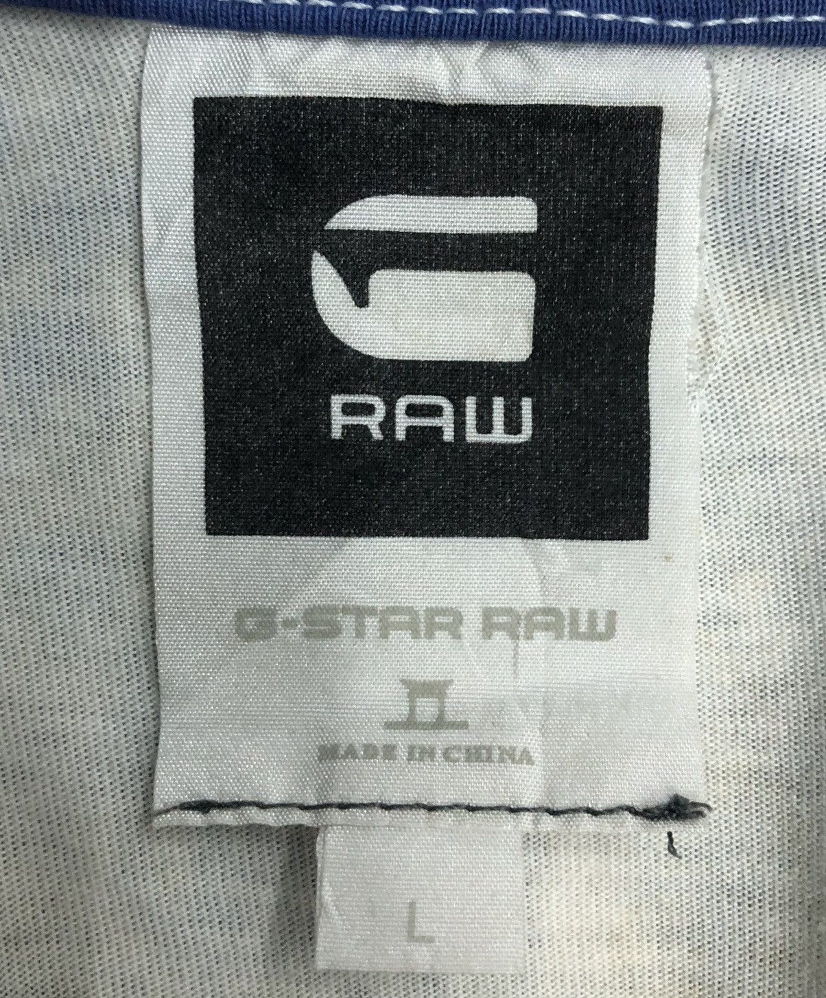 G-Star Vintage G-Star Raw 3301 Records T-Shirt Size US L / EU 52-54 / 3 - 10 Thumbnail