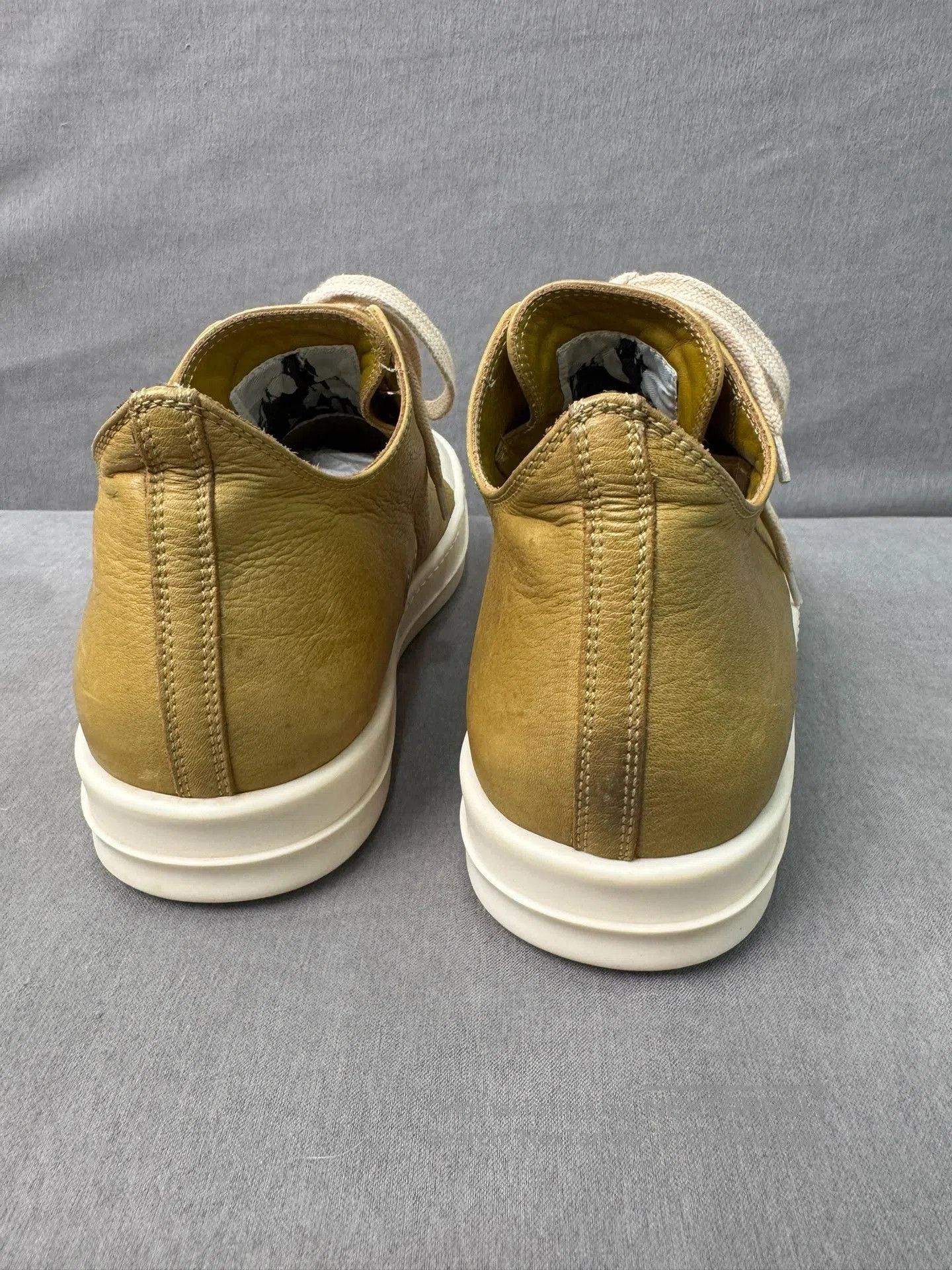 Rick Owens Rick Owens Converse Yellow US7 Used. Size US 7 / EU 40 - 6 Thumbnail
